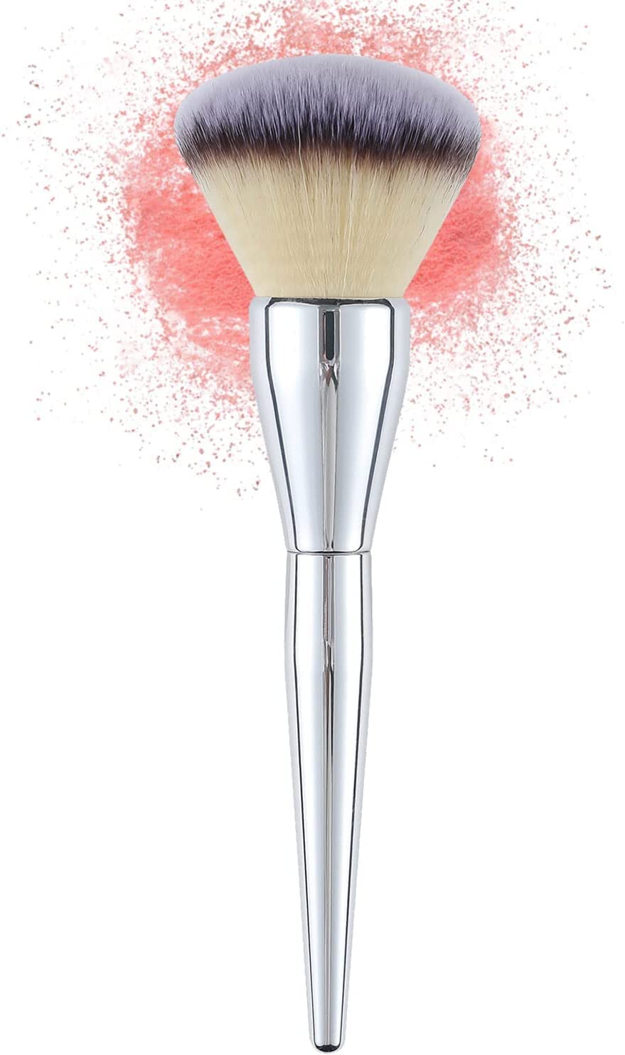 Professional Vegan Makeup Brush Set - Travel Friendly Multifunctional Eye Shader, Powder & Liquid Foundation Brushes for Full Coverage | Perfect for On-The-Go Makeup & Professional Makeup Artists