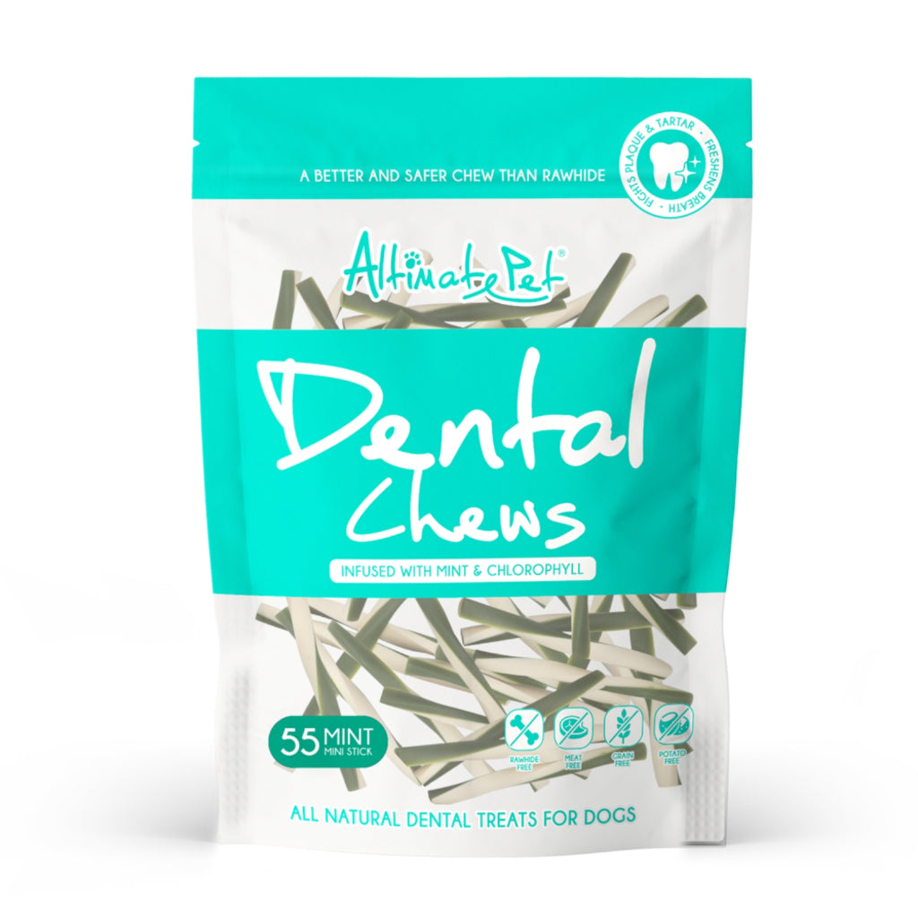 Altimate Pet Dog Dental Chew 150g - Natural Milk Mint Cranberry Flavor Dental Treats for Dogs | Fights Plaque & Tartar | Healthy Teeth & Fresh Breath | Perfect for Daily Oral Care & Training Rewards