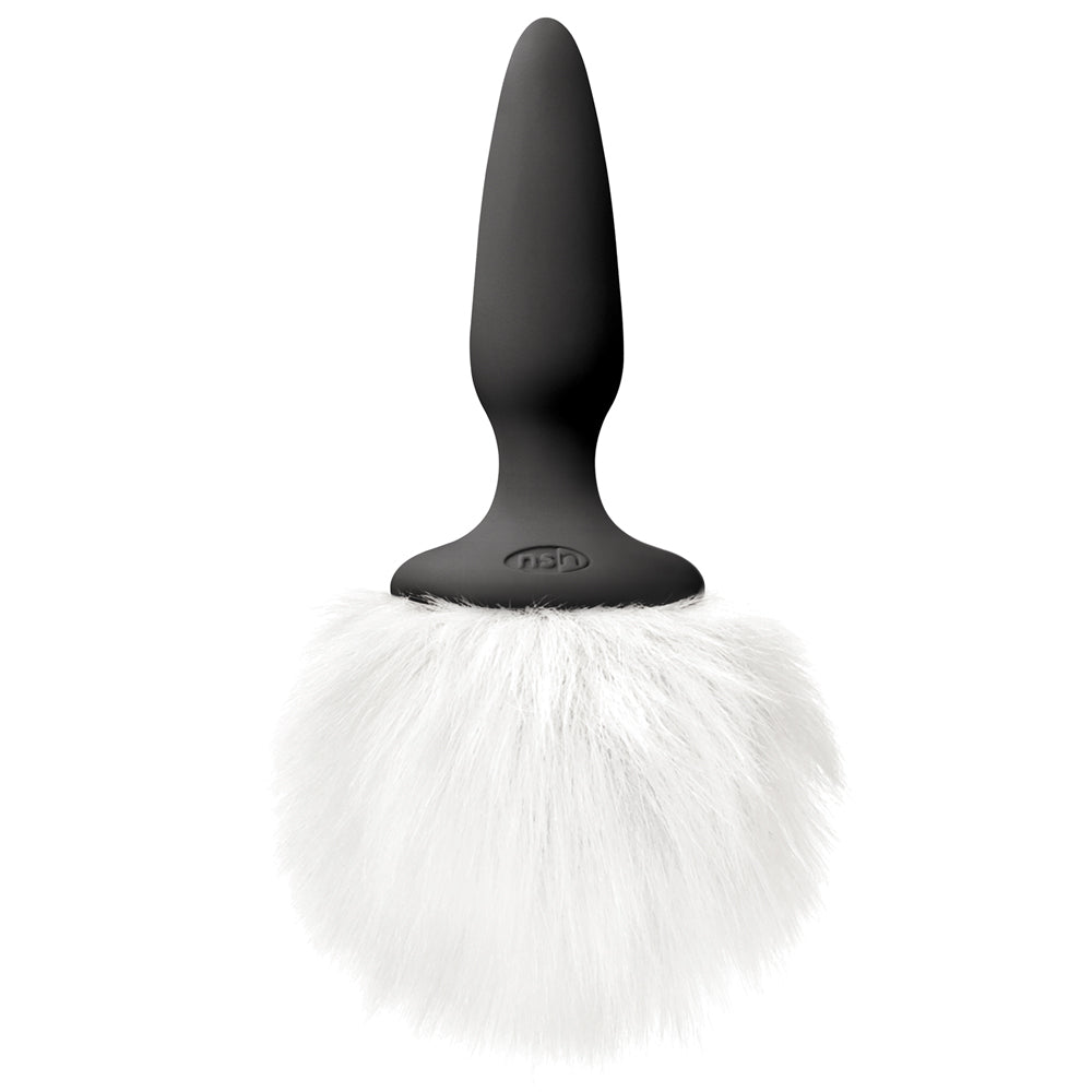 Premium Mini Bunny Tails Silicone Butt Plug - Soft Flexible Anal Toy for Beginners & Adults - Perfect for Role Play, Cosplay & Sensual Play
