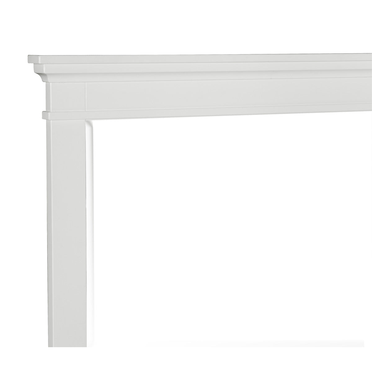 Blaire Farm White Mirror - Elegant Full-Length Wall Mirror for Home Decor, Bedroom, Living Room & Entryway - Perfect for Selfies, Outfit Checks & Interior Design