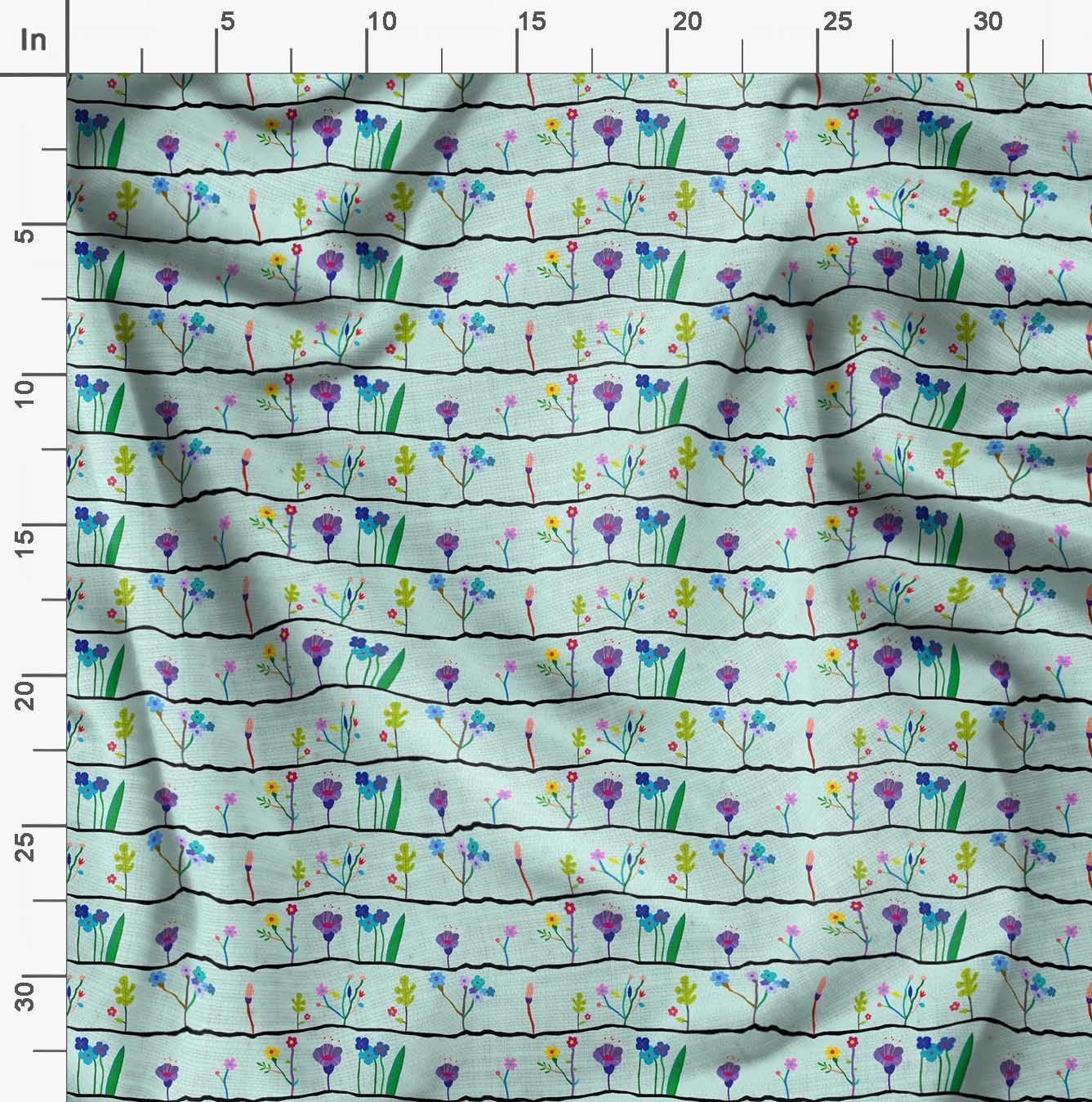 Soimoi Moss Green Georgette Fabric by The Yard - 42 Inch Wide - Artistic Leaf & Floral Printed Fabric for Dresses, Scarves & DIY Fashion Projects - Elegant & Trendy Material for Sewing & Crafting