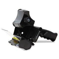 6 Pack Heavy Duty Handheld Box Sealing Tape Dispenser - 3 Inch Core Metal/Plastic Tape Gun for Shipping & Packaging - Black & Red (Ideal for Warehouse, Moving, Ecommerce & Retail Use)