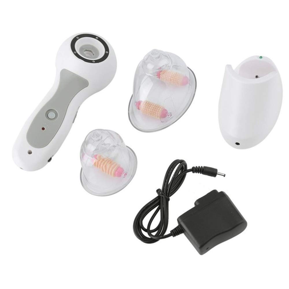 LonME Electric Vacuum Cupping Therapy Device - Anti-Cellulite Massager & Body Sculpting Roller for Lymphatic Drainage & Muscle Recovery | Home Spa & Post-Workout Recovery Solution