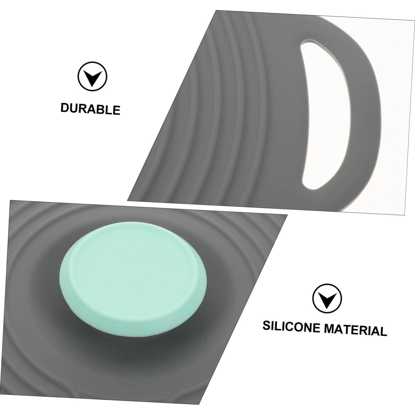 TOPBATHY 2-Pack Silicone Microwave Pot Lids - Flexible, Heat-Resistant Silicone Suction Lids for Bowls & Dishes - Perfect for Microwave Cooking, Food Storage & Meal Prep