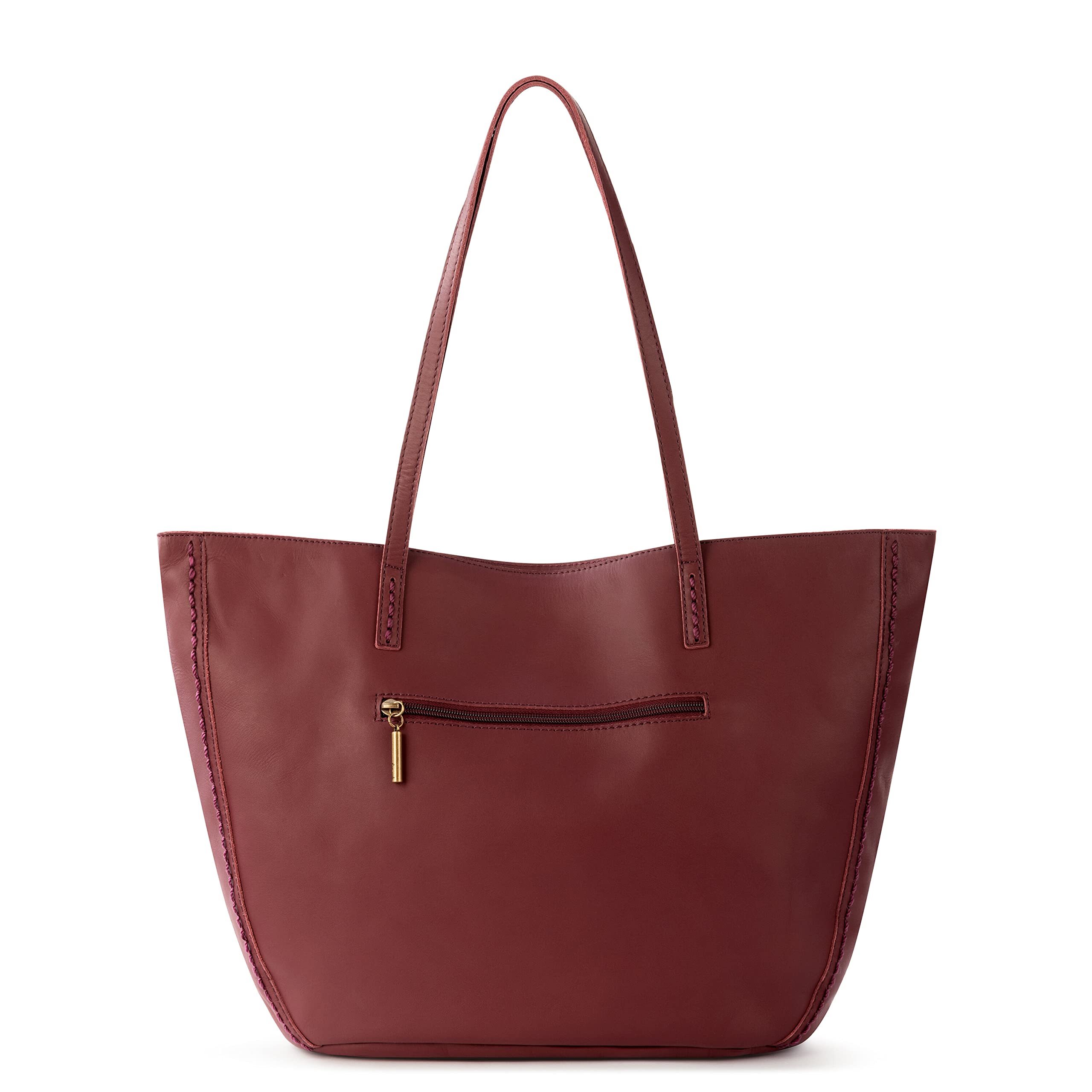 The Sak Faye Tote - Stylish Vegan Leather Handbag for Women, Spacious Work Tote with Zip Closure | Perfect for Office, Travel & Everyday Use
