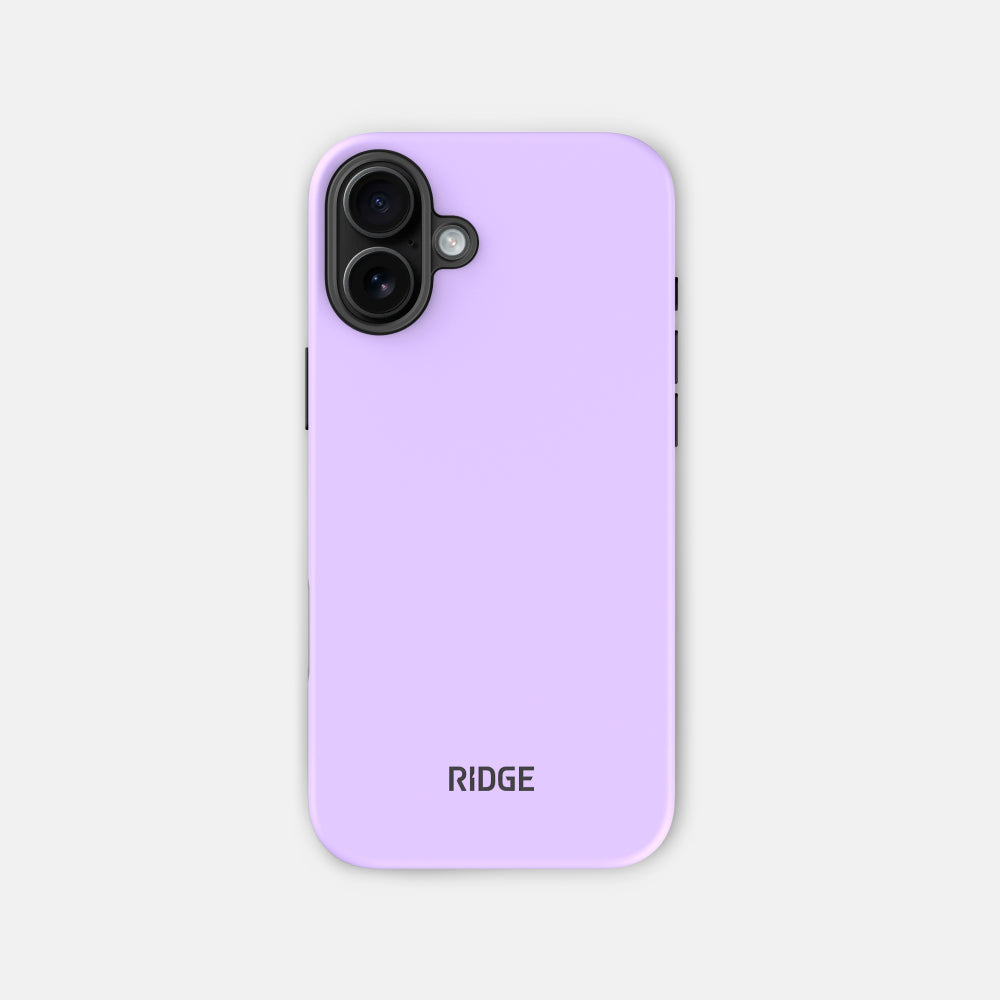 Durable Lavender Phone Case for iPhone 16 Plus - Slim Protective Cover with Shock Absorption - Perfect for Everyday Use, Work & Travel