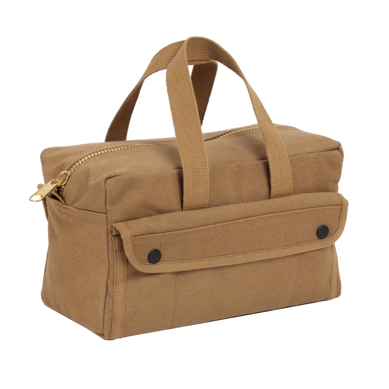 Rothco Heavy Duty Mechanics Tool Bag with Brass Zipper - Durable Work Tool Organizer for Automotive, Construction & DIY Projects