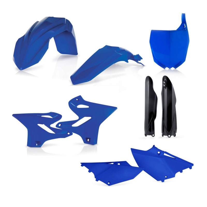 Acerbis Full Plastic Kit for Yamaha YZ125/250 (2015-2021) & YZ125X/YZ250X (2016-2022) - OEM Replacement - Perfect for Motocross & Off-Road Racing