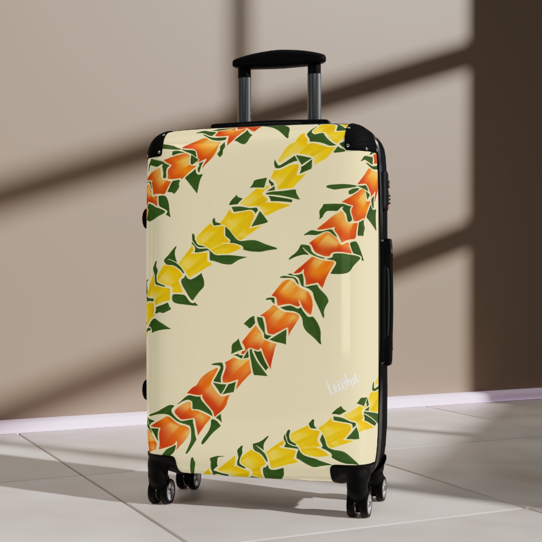 Hala Lei Cabin Suitcase - Lightweight Carry-On Luggage for Travel, Business Trips & Weekend Getaways | Durable & Stylish Spinner Suitcase with TSA Lock