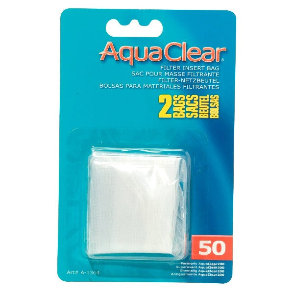Fluval AC Series Filter Insert Bags - Premium Replacement Media for Aquarium Filtration - Perfect for Fish Tanks, Turtle Tanks & Aquatic Habitats