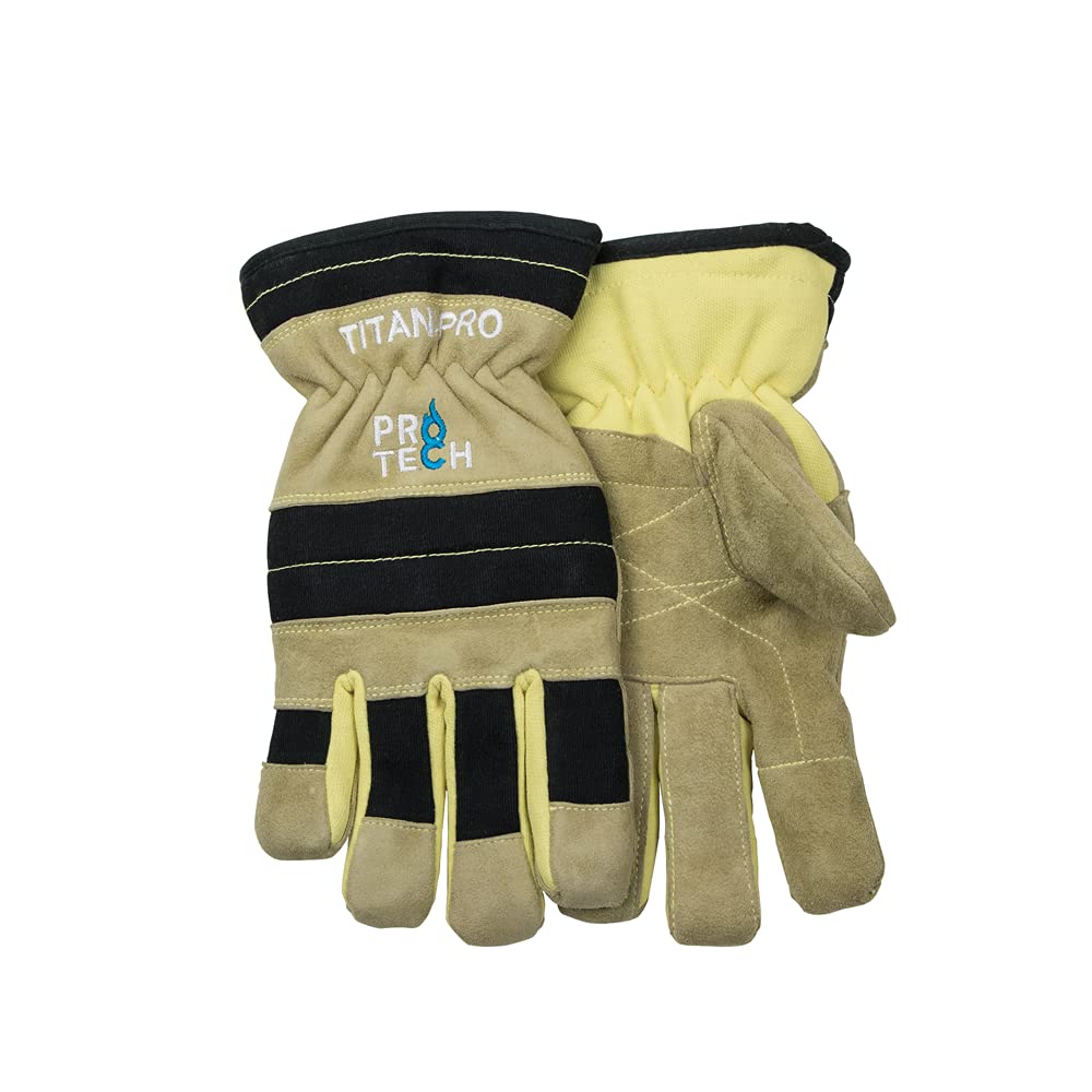 Titan PRO Structural Glove - Heavy Duty Work Gloves for Construction, Welding & DIY Projects - Durable Cut-Resistant Safety Gloves for Men & Women - Perfect for Building, Carpentry and Outdoor Work
