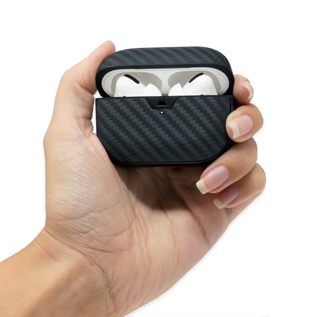 Durable Aramid Fiber AirPods Pro Case - Ultra Thin & Lightweight Protective Cover for Apple AirPods Pro (2019-2023) - Perfect for Gym, Travel & Everyday Use