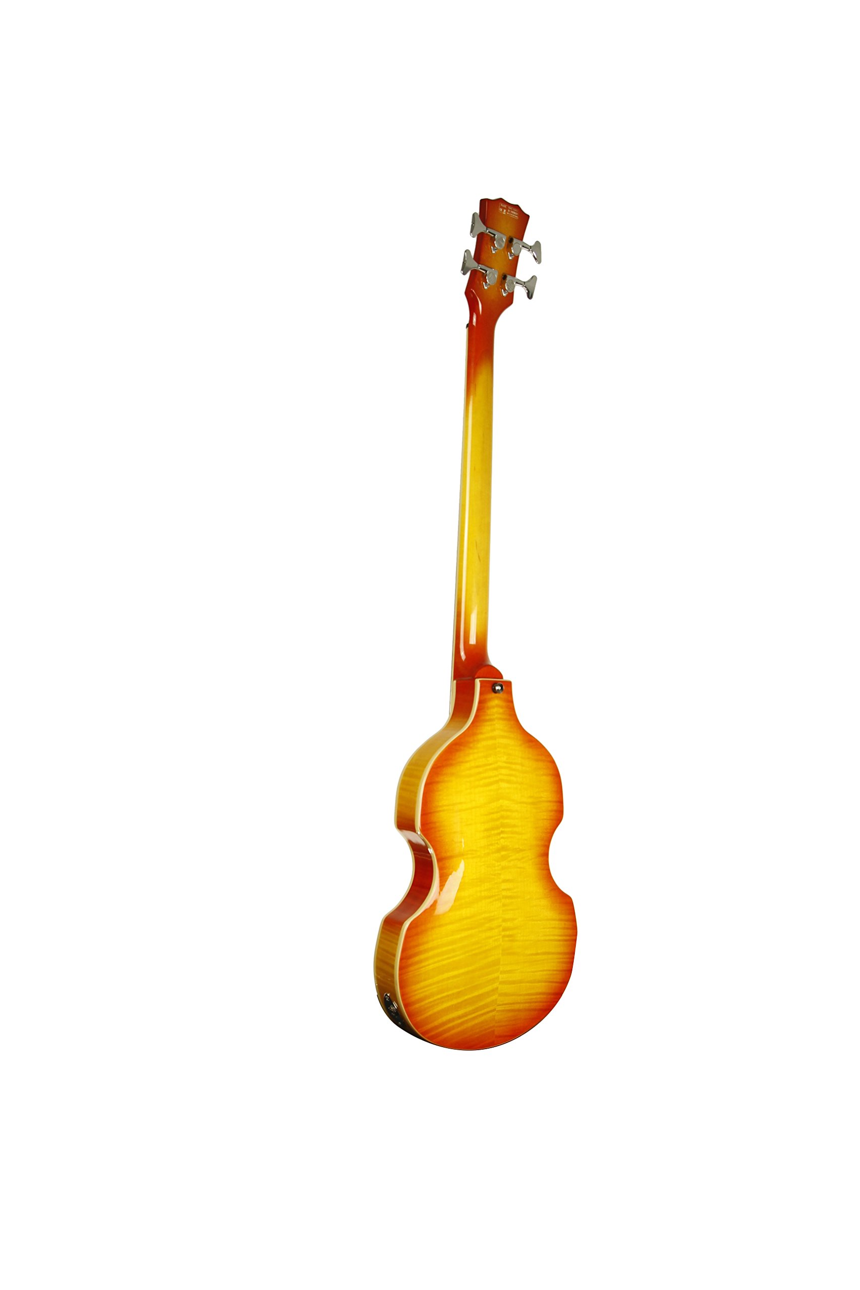Ivy 4 String Solid-Body Electric Bass Guitar for Beginners & Professionals - Right-Handed, Cherry Sunburst Finish (IVB-500 CS) | Perfect for Rock, Jazz & Studio Recording