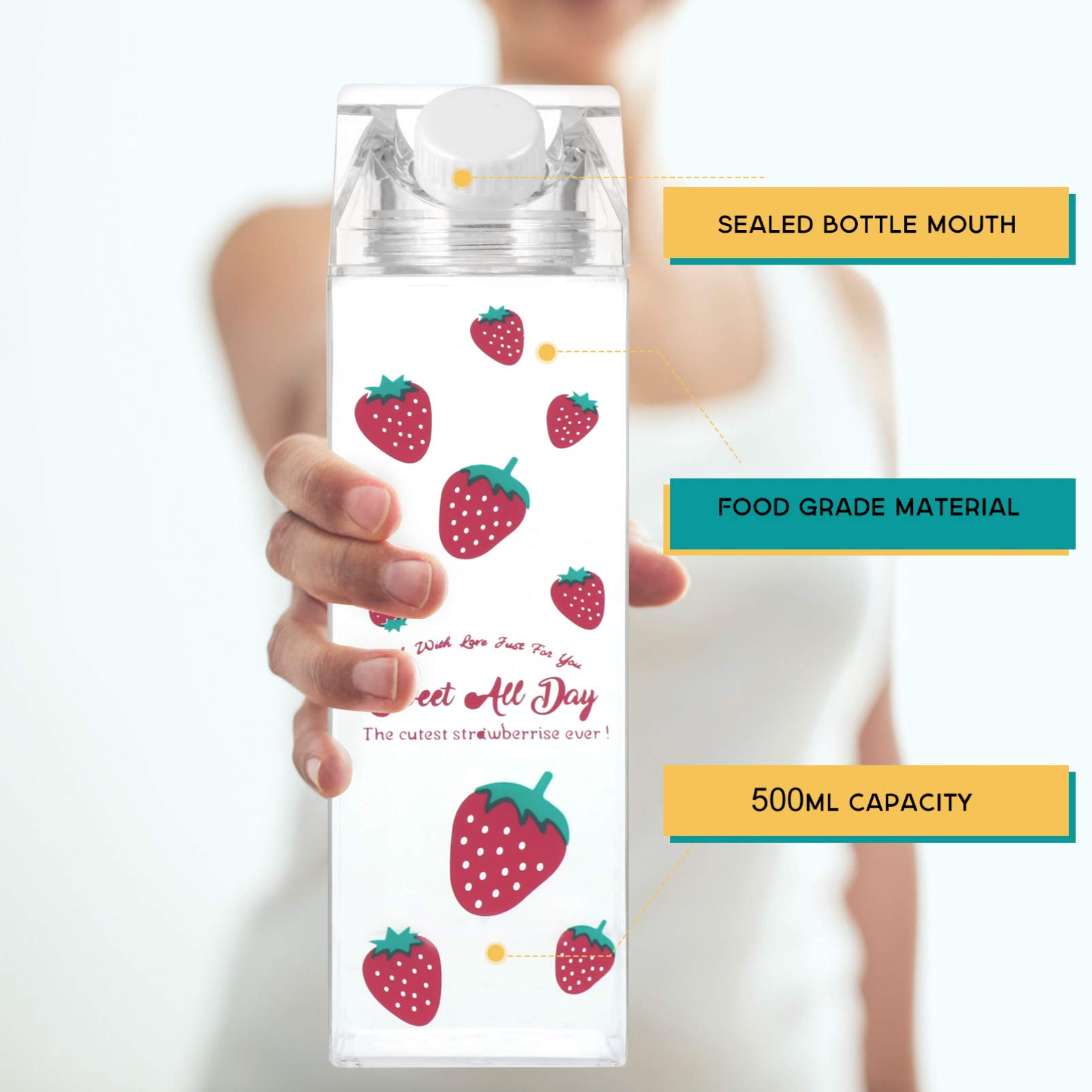 Anti-Leak Milk Bottle & Juice Cup - BPA-Free Baby Bottle for Breastmilk, Formula, Water - Perfect for Nursery, Travel, and On-the-Go Feeding