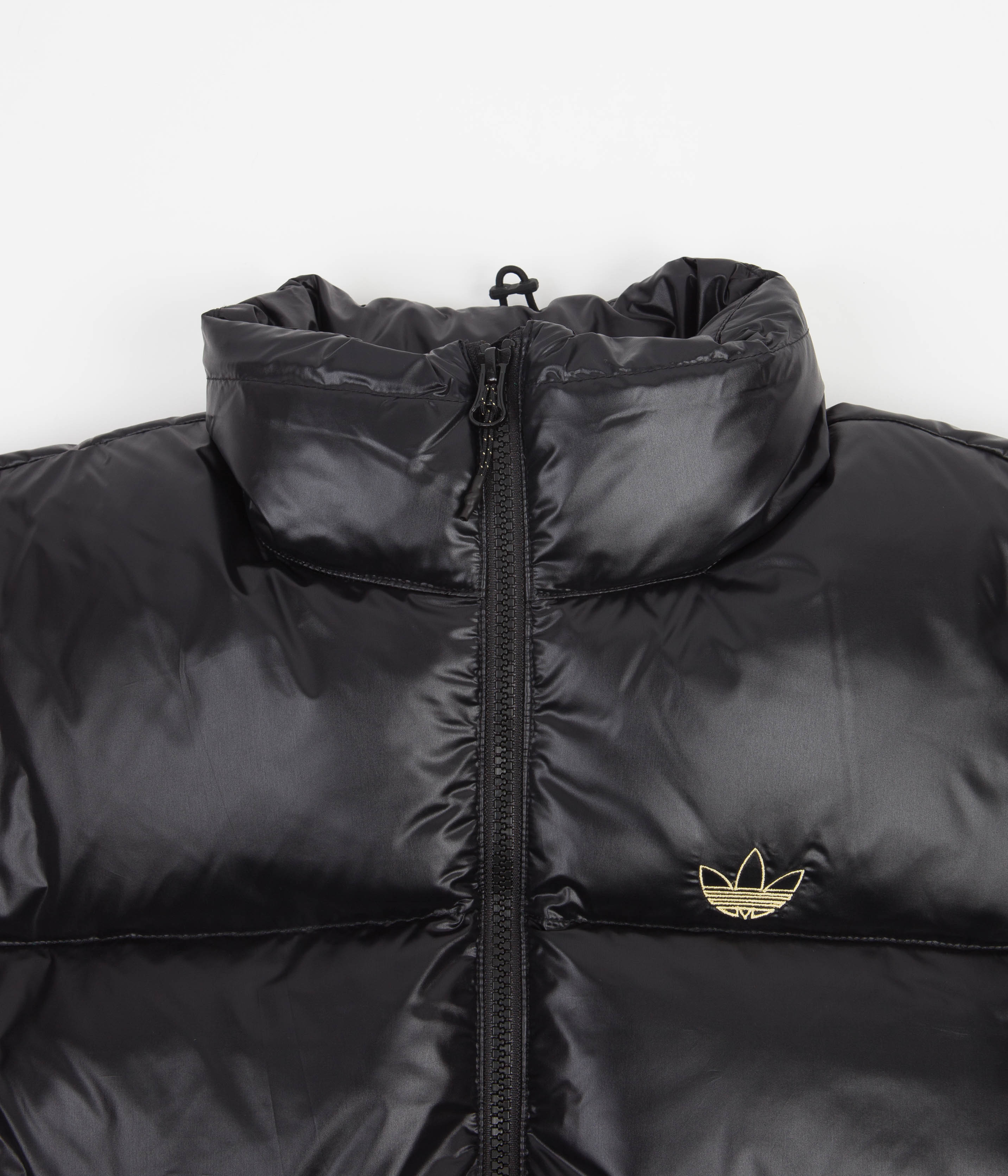 Adidas Tyshawn Puff Jacket - Black & Green Winter Coat for Men | Waterproof Windbreaker for Outdoor Sports & Casual Wear