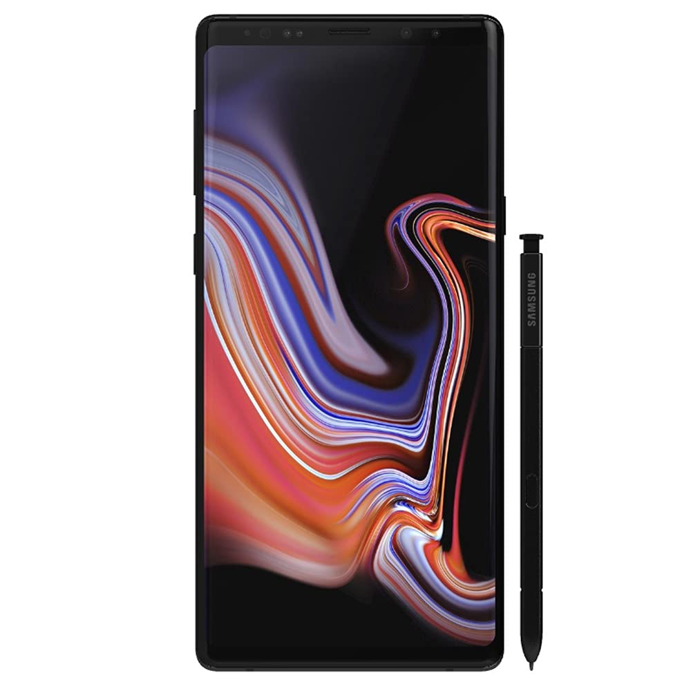 Samsung Galaxy Note 9 128GB Midnight Black Unlocked Smartphone (Renewed) - Large Screen, S Pen, Dual Camera | Perfect for Business Professionals & Digital Artists