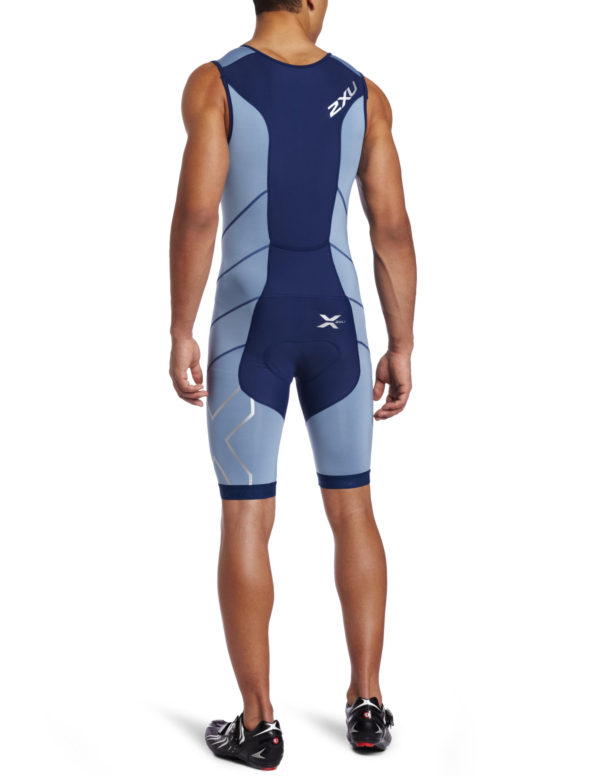 2XU Men's High-Performance Compression Trisuit for Triathlon, Cycling & Running - Lightweight & Breathable for Enhanced Endurance & Recovery
