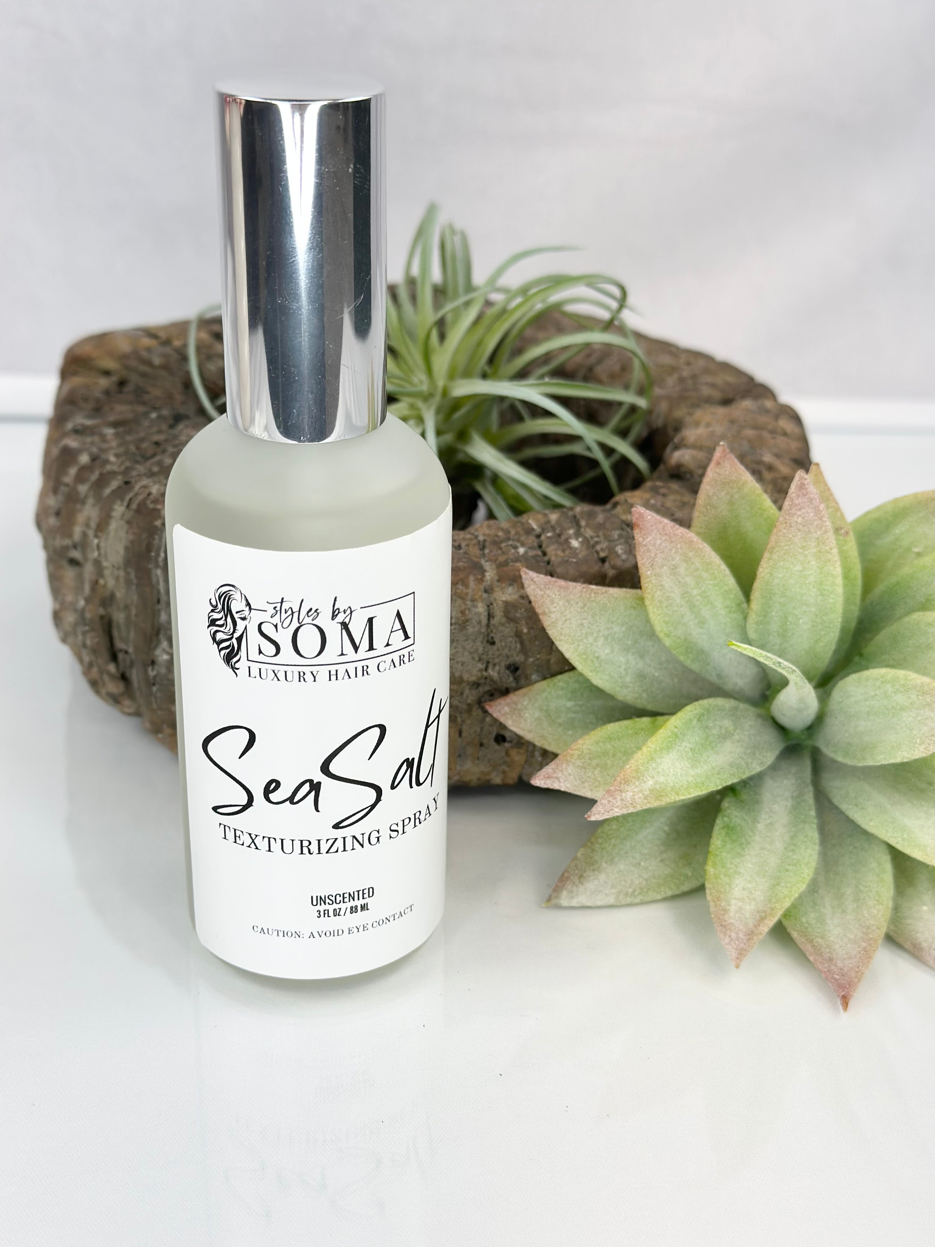 SEA SALT Texturizing Spray for Beach Waves - Volumizing Hair Styling Spray for Natural Texture & Hold - Perfect for Beach Days, Parties & Everyday Hairstyles
