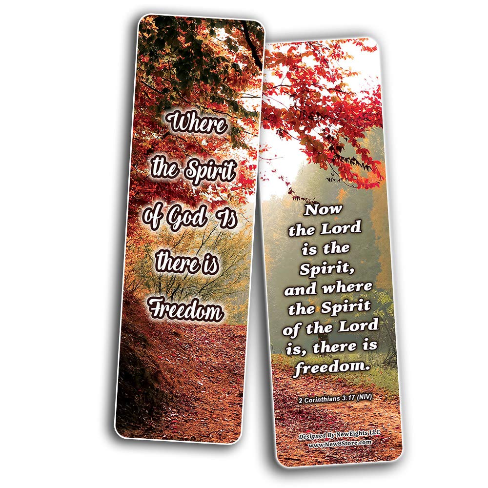 NewEights Inspirational Bible Bookmarks (12-Pack) - Bulk Religious Bookmark Set with Scripture Verses - Perfect for Ministers, Pastors & Bible Study Groups - Ideal for Church Events, Sunday School & Personal Devotion