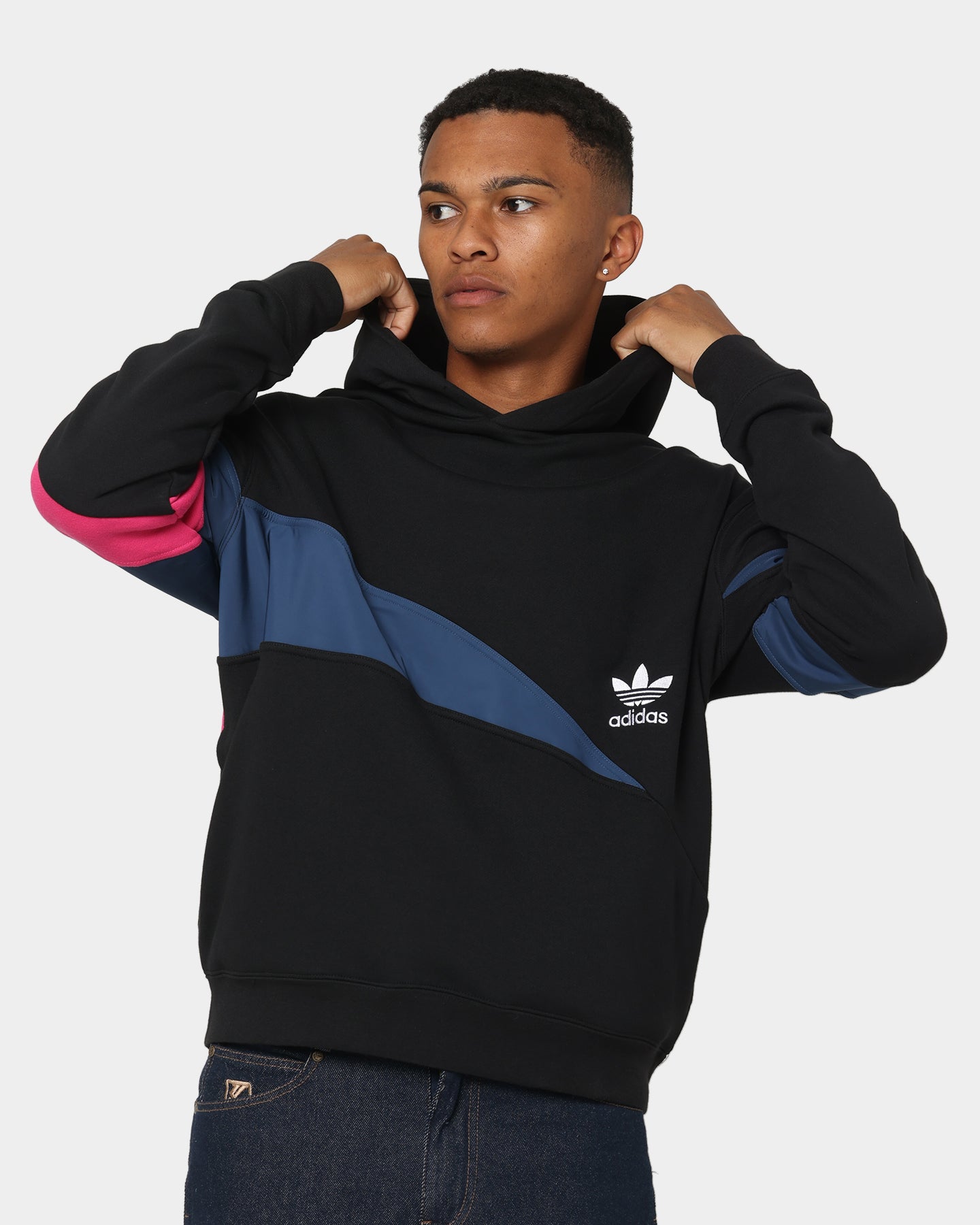 Adidas Lock Up Track Jacket for Men - Black Athletic Running Jacket with Zipper - Perfect for Gym, Jogging & Outdoor Sports