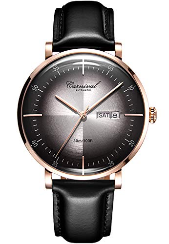 Gold case with Gary dial