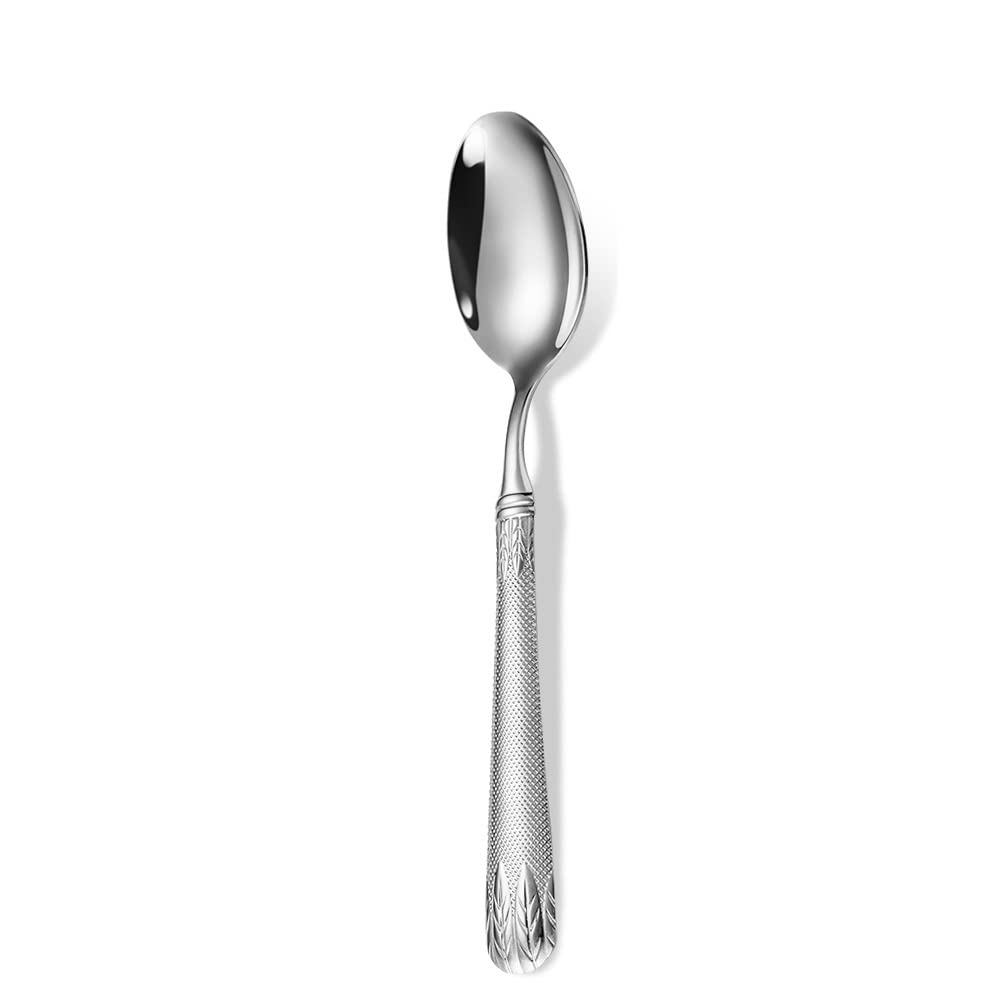32-Piece Gold Silverware Set for 8 - Modern Royal Stainless Steel Flatware Set with Knife, Fork, Spoon & Coffee Spoon - Mirror Polished Tableware for Home, Kitchen, Restaurant & Hotel - Perfect for Dinner Parties, Weddings & Fine Dining