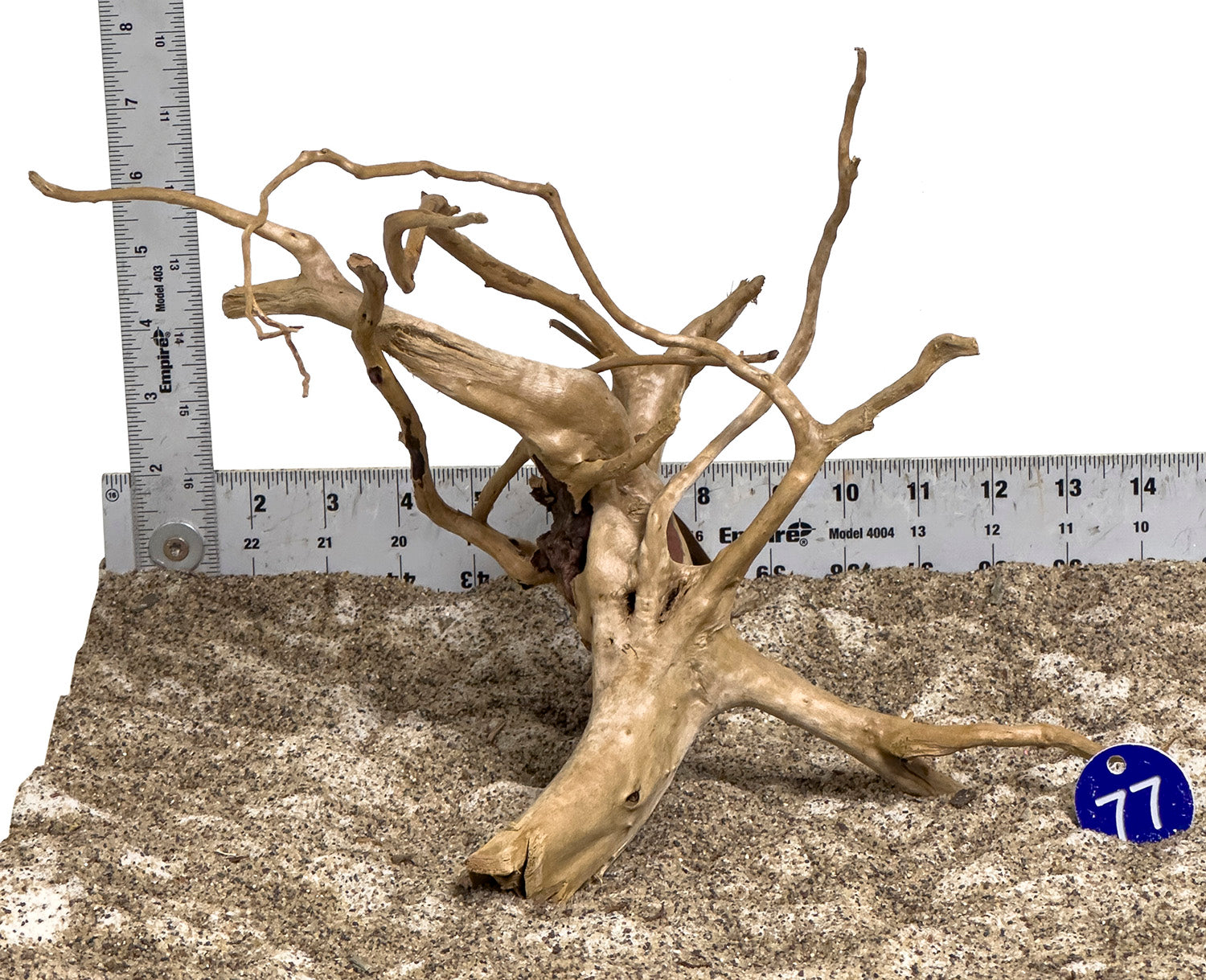 Natural Spider Wood (Small) for Aquarium Decor - Unique Driftwood for Fish Tanks, Terrariums & Reptile Habitats - Enhances Underwater Scenery & Provides Hiding Spots