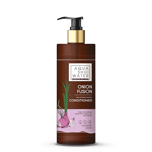 AQUA SHUI WATER Onion Hair Conditioner for Hair Growth - Nourishing Treatment for Women & Men (200ml) - Promotes Stronger, Healthier Hair for Daily Use & Scalp Care