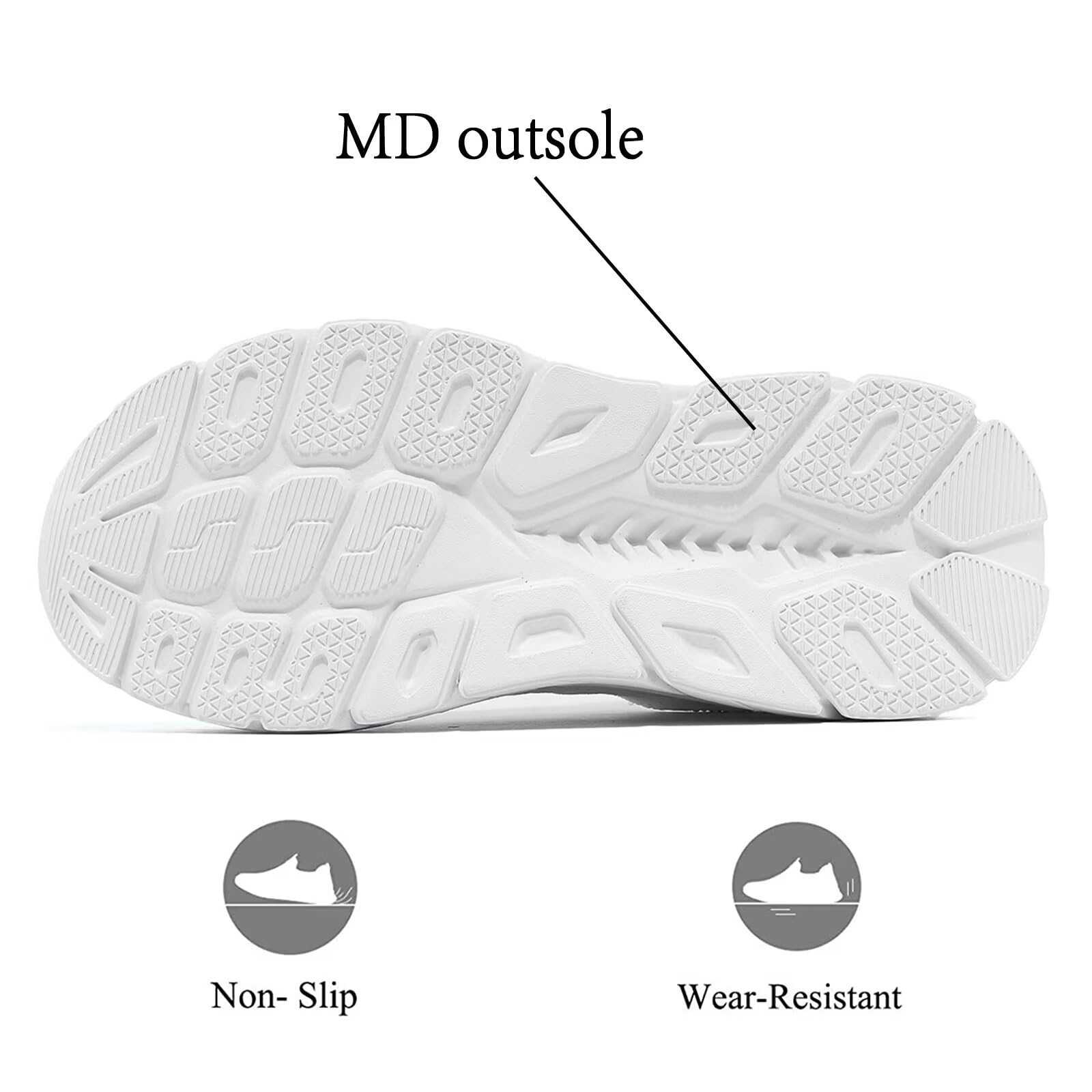Men's Slip On Walking Shoes - Lightweight Running Sneakers for Casual Work, Jogging & Outdoor Activities | Breathable Athletic Shoes for Gym, Travel & Everyday Wear