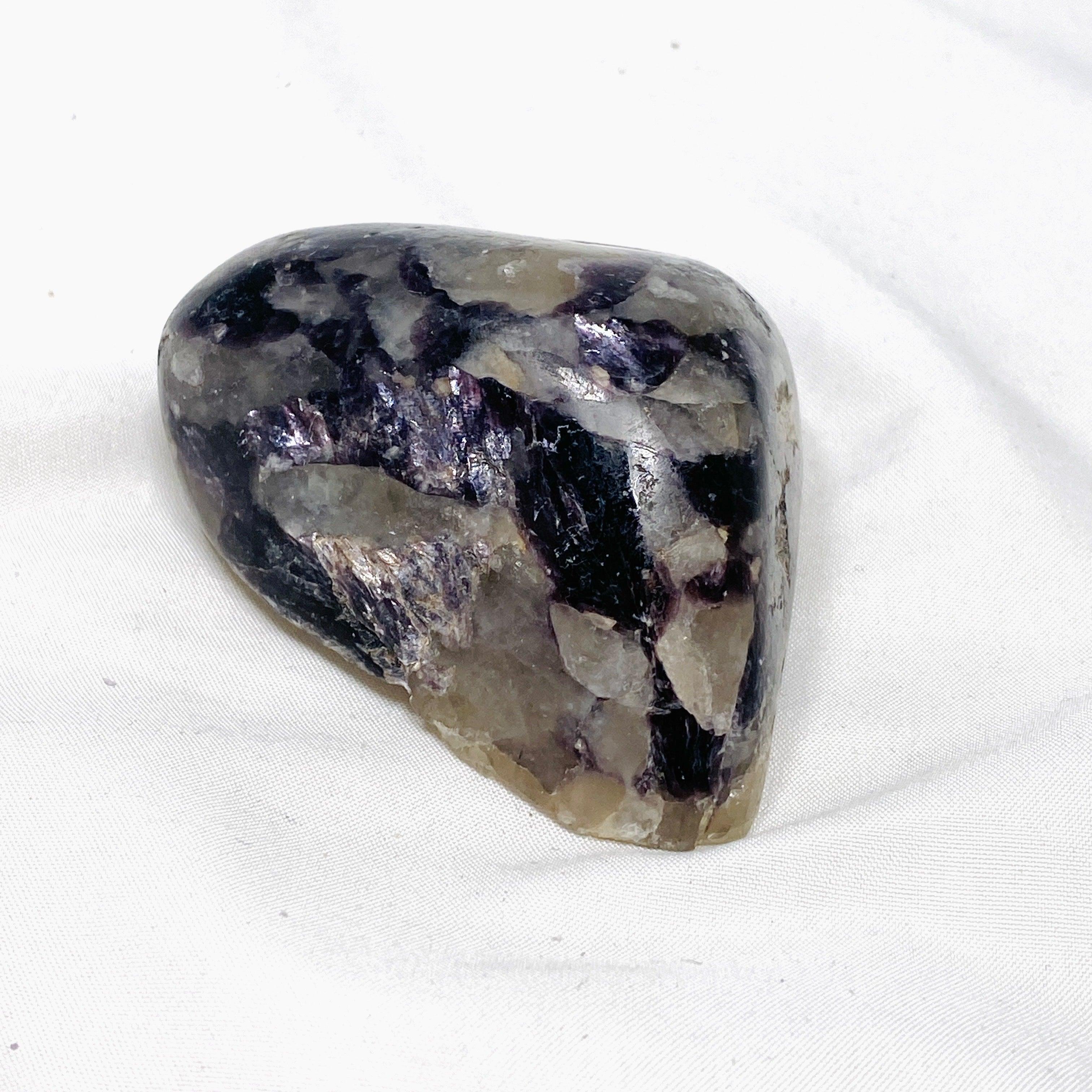 Silver Leaf Lepidolite CR3648 - Natural Healing Crystal for Stress Relief & Emotional Balance | Perfect for Meditation, Home Decor & Jewelry Making