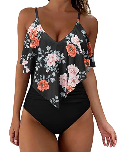 #1 Vintage Floral Black