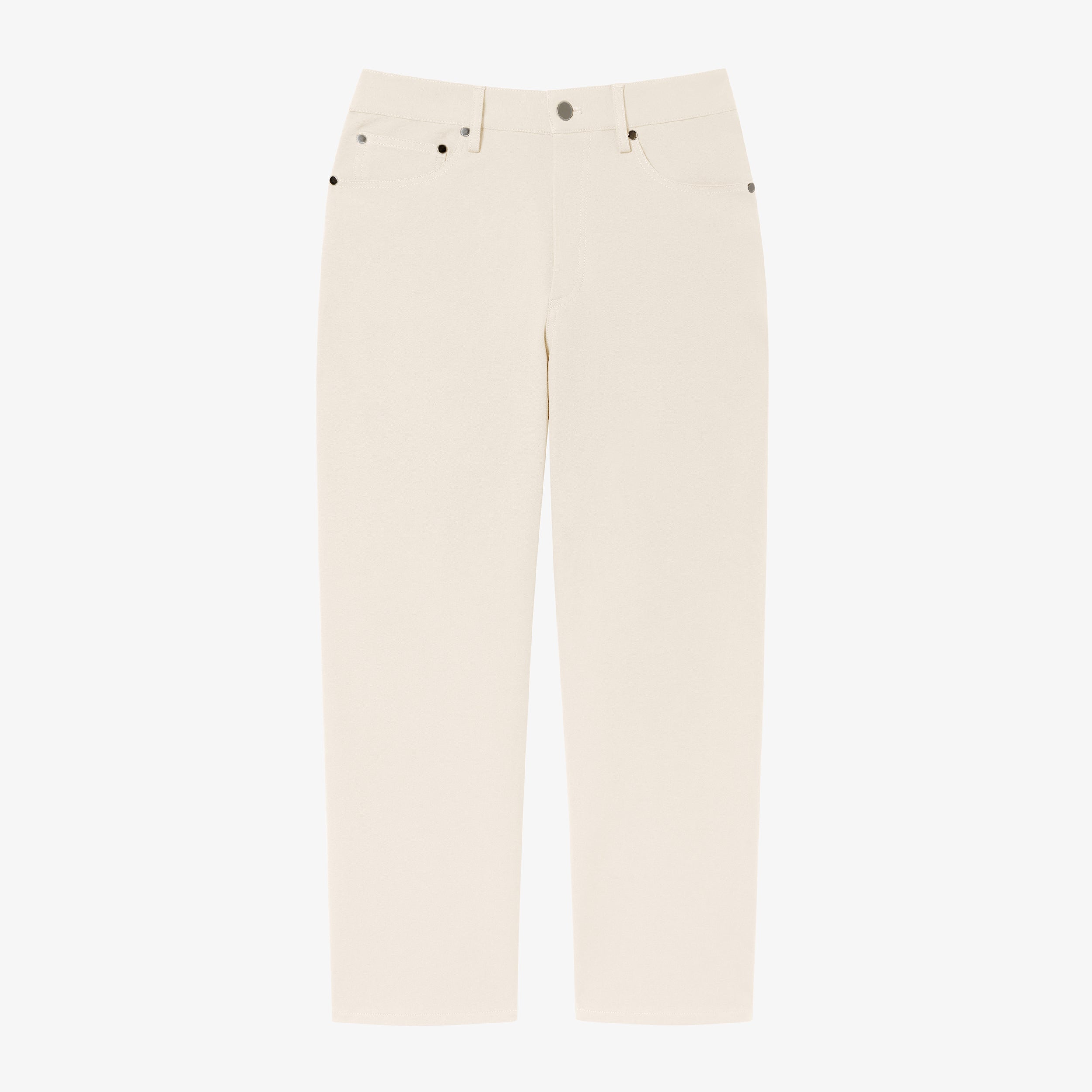 Vintage 90s Daria High-Waisted Eco-Friendly Jeans - Better Than Denim in Bright Ivory | Retro Fashion for Women, Casual Wear & Street Style Outfits