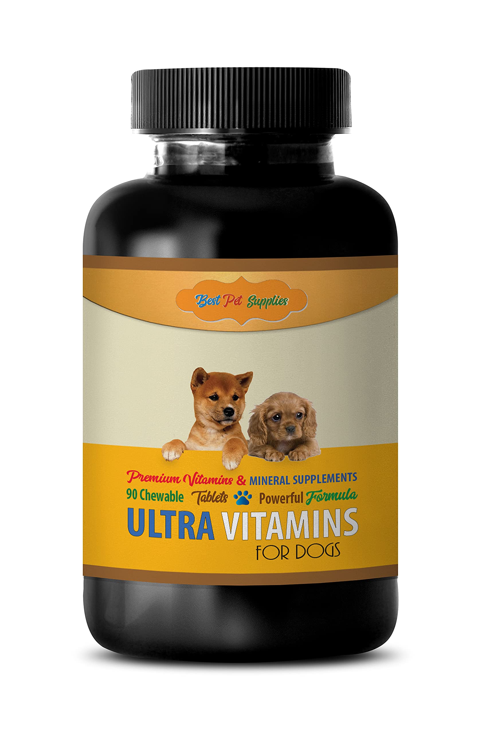 Premium Dog Immune Booster & Growth Supplements with Ultra Vitamins & Minerals - 90 Chewable Treats for Puppy & Adult Dog Health - Supports Immunity, Joint & Coat Health - Ideal for Daily Nutrition & Active Lifestyles