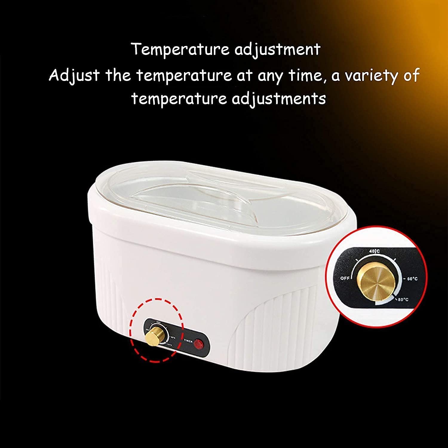 Professional Home Waxing Kit with Hard Wax Beads - Bikini, Eyebrow, Legs & Armpit Hair Removal | Includes Wax Warmer & Pre/After Wax Spray | Perfect for DIY Salon Waxing at Home