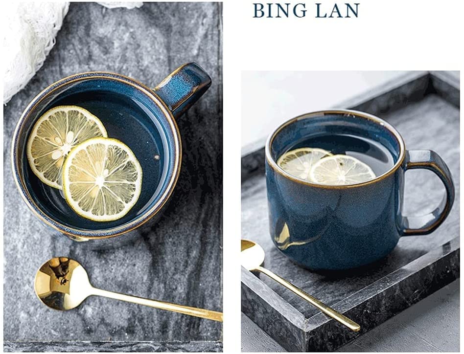 Premium Chinese Style Ceramic Coffee Mug - 370ML Multi-Functional Microwave Safe Tea & Drink Cup for Coffee, Milk, Tea - Ideal for Home, Office, Gifts & Daily Use (Color: Mug)
