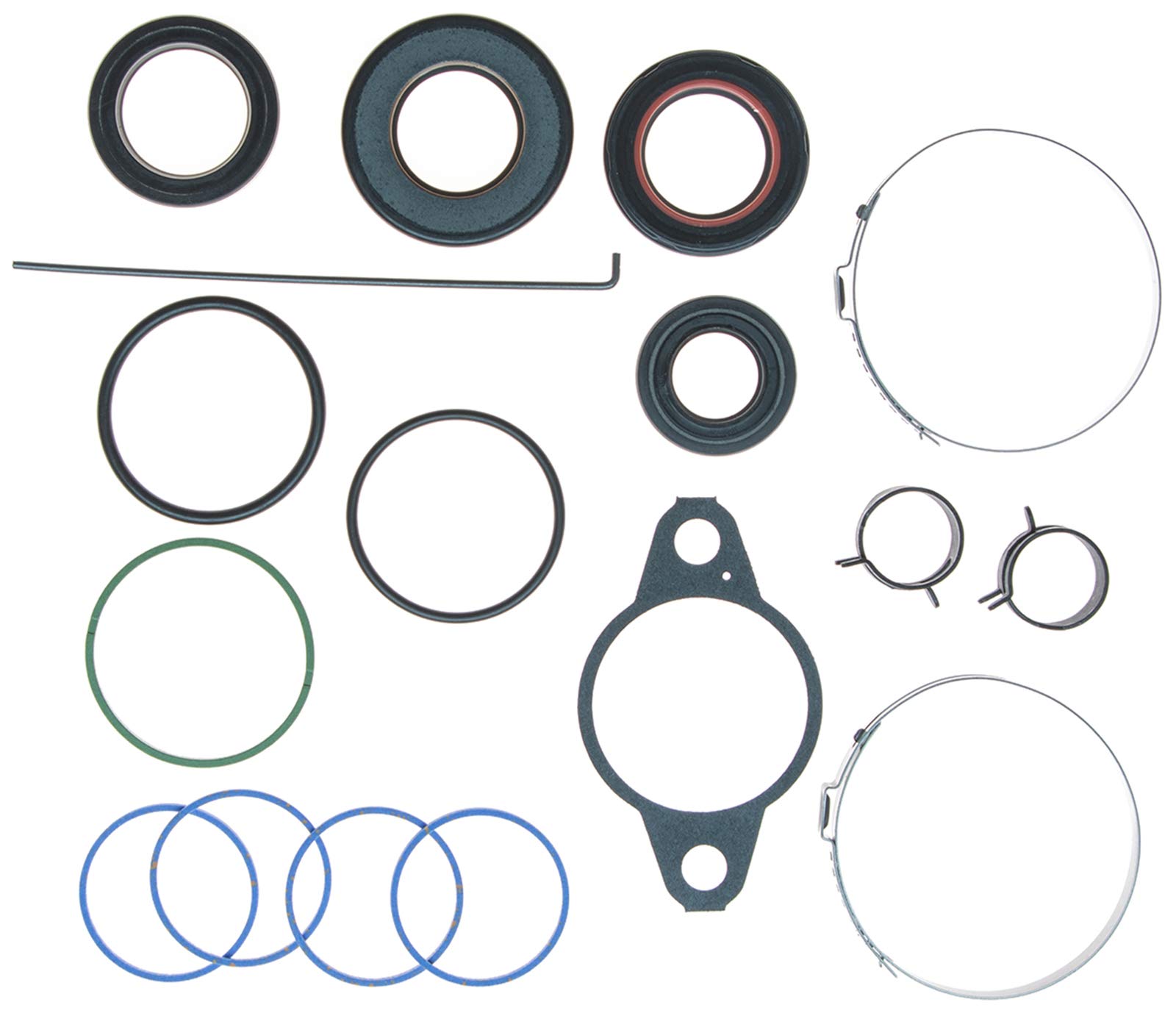 Gates 348523 Power Steering Repair Kit - High Quality Replacement for Smooth Steering | Perfect for Ford, Chevy, Dodge & More | DIY Auto Repair & Maintenance Solution