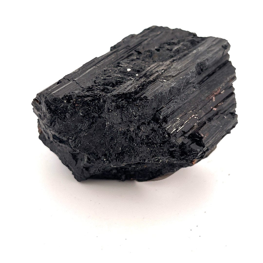 Natural Black Tourmaline Chunks - EMF Protection Stone, Stress Relief & Positive Energy Crystal for Home, Office & Meditation