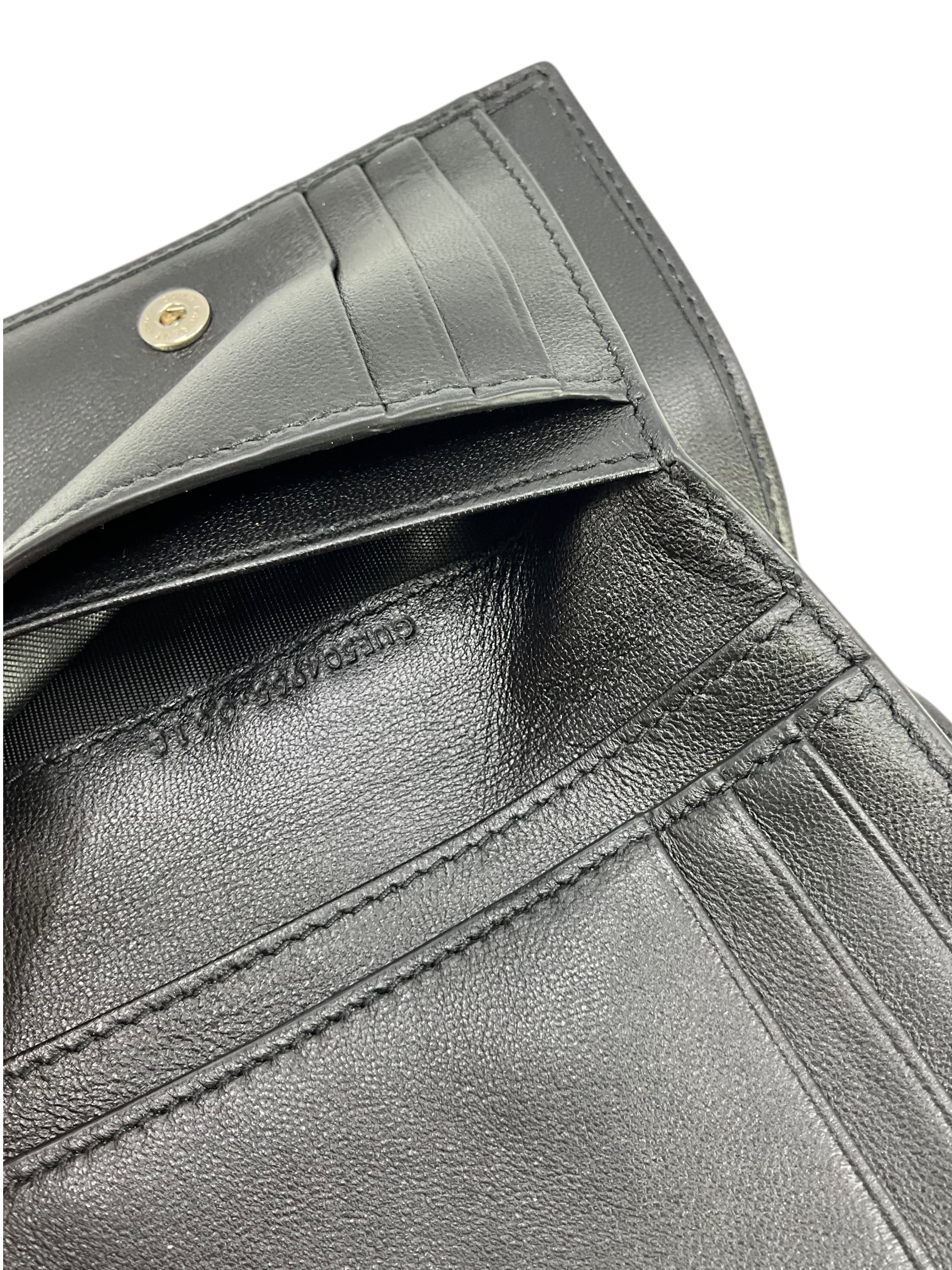 Saint Laurent YSL Quilted Lambskin Compact Loulou Wallet - Luxury Designer Wristlet Clutch for Women | Perfect for Evening Events, Parties & Date Nights