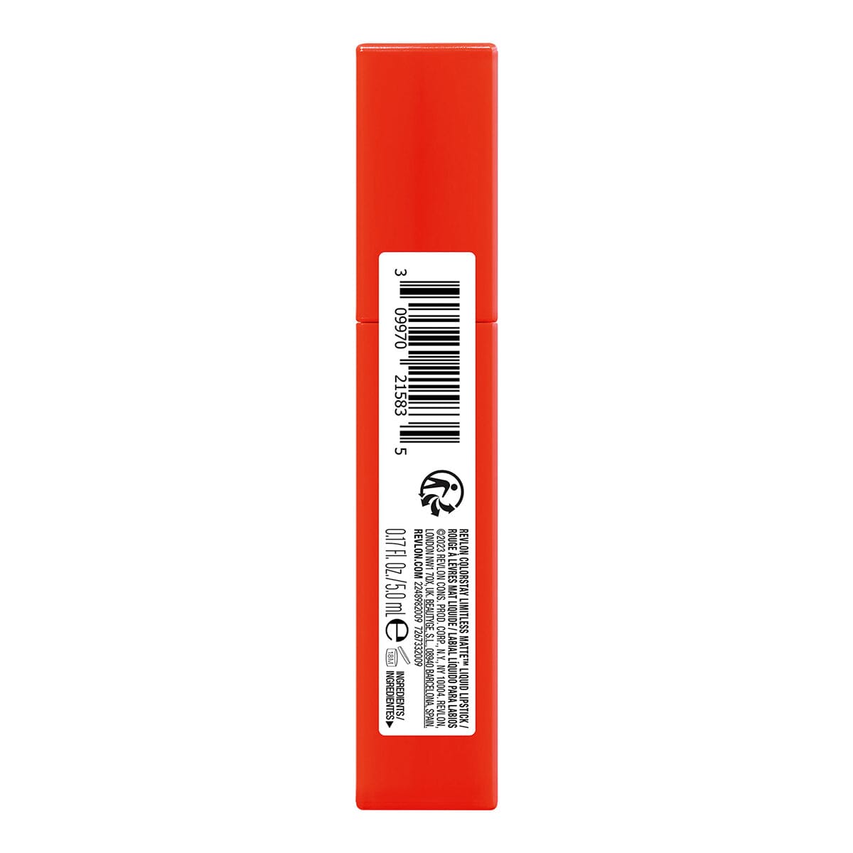 Revlon ColorStay Limitless Liquid Matte Lipstick - Long Lasting, Smudge Proof, Hot Take Shade | Perfect for Everyday Wear, Parties & Special Occasions