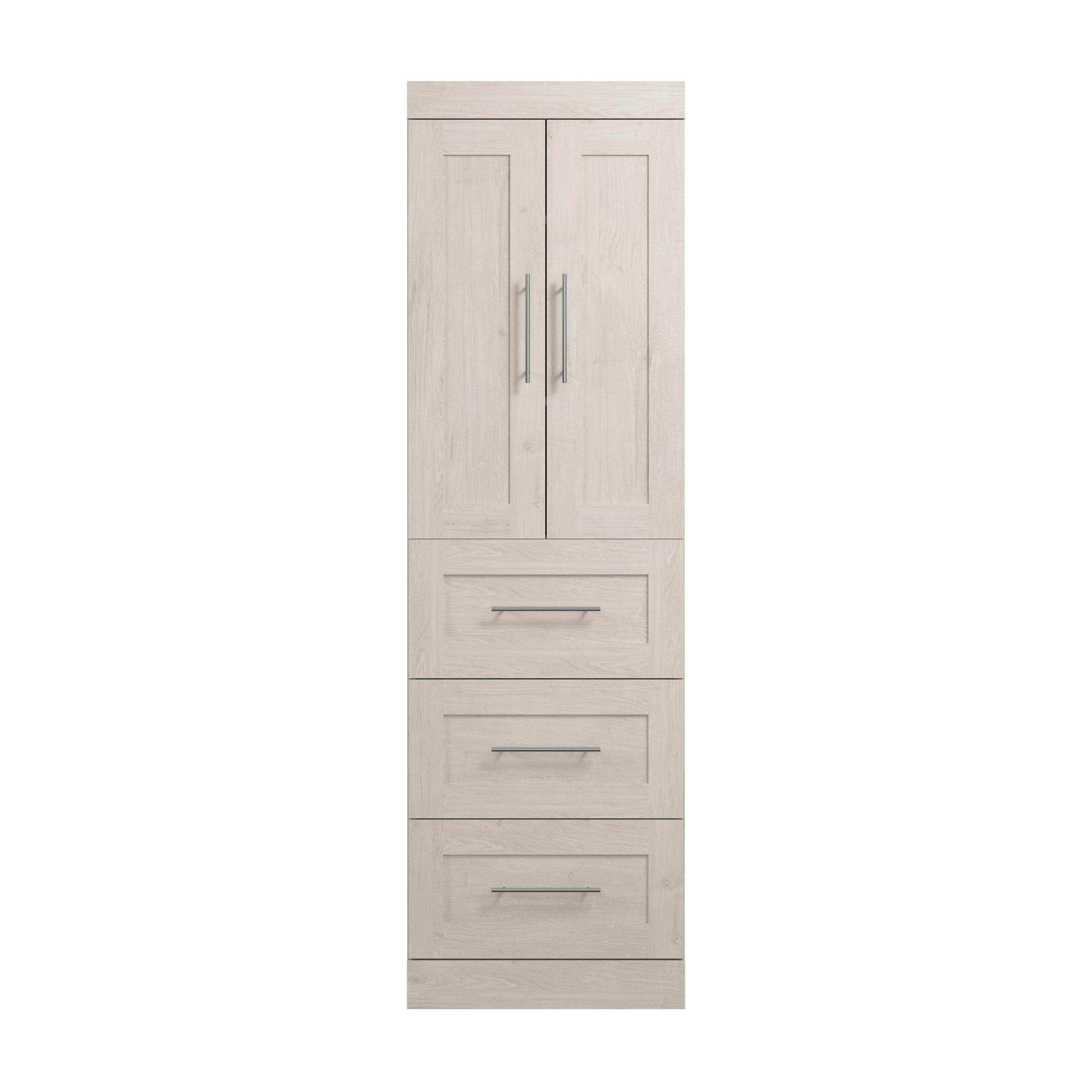 25W Wardrobe with Drawers - 7 Color Options for Bedroom, Closet & Home Organization Storage