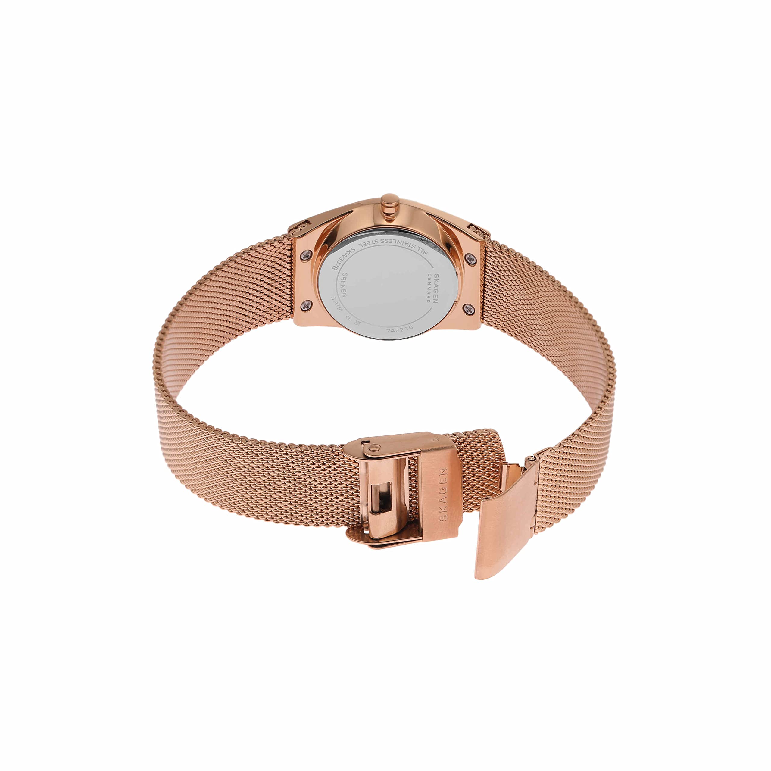 Skagen Grenen Lille Women's Watch - Slim Minimalist Design with Interchangeable Stainless Steel Mesh & Leather Bands - Perfect for Office, Casual & Special Occasions