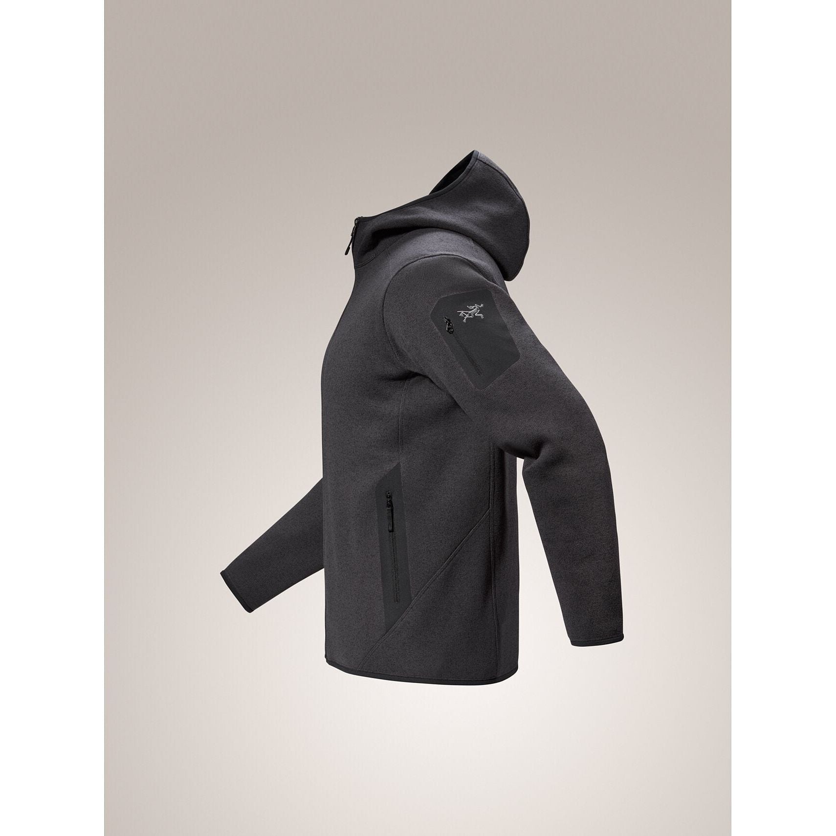 Arc'teryx Men's Covert Hoody - Lightweight Fleece Jacket for Hiking & Outdoor Activities | Water-Resistant & Breathable Midlayer for Camping, Travel & Casual Wear