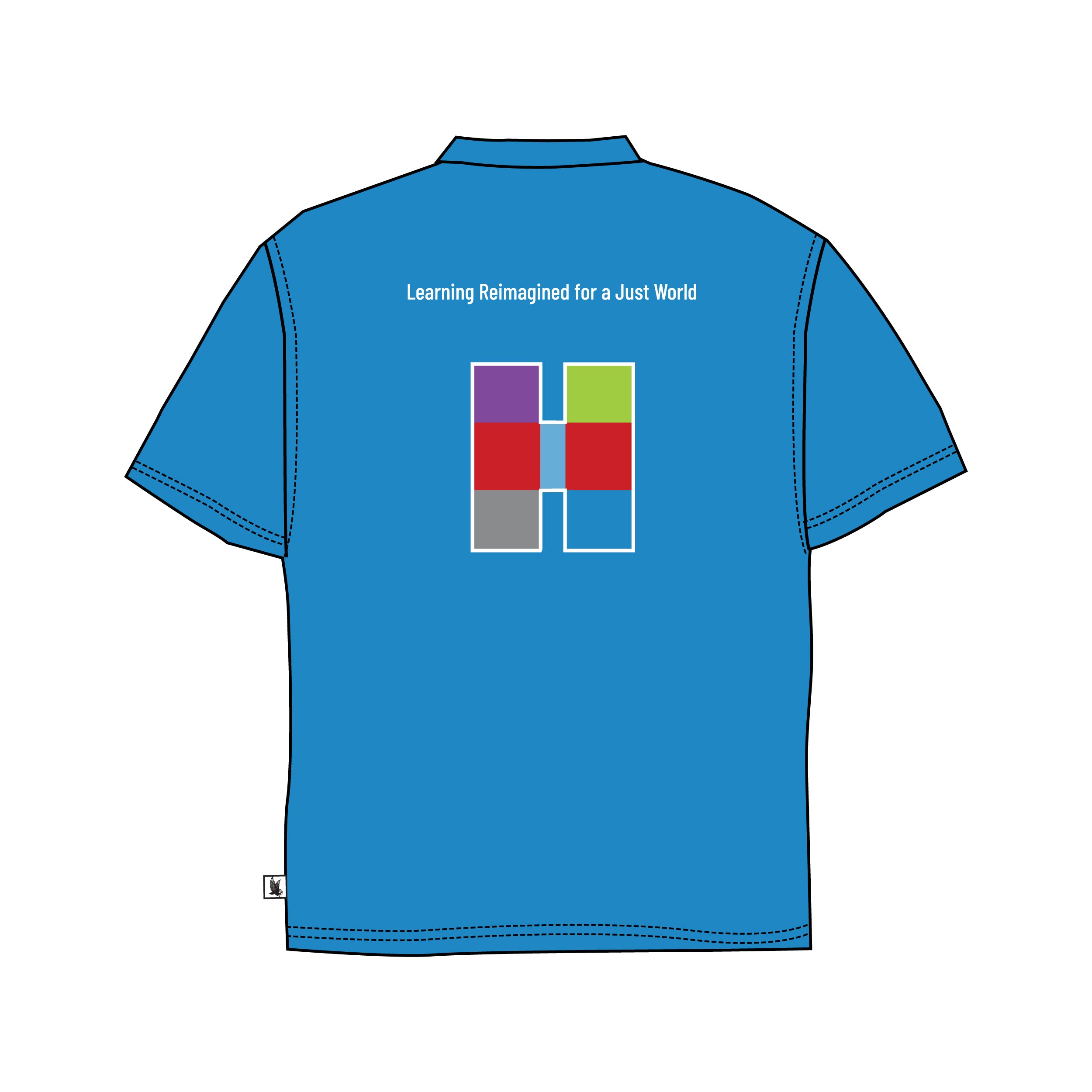 Hoboken Charter School Blue T-Shirt for Youth & Adults - Comfortable Cotton Tee for School Spirit, Casual Wear & Everyday Outfits