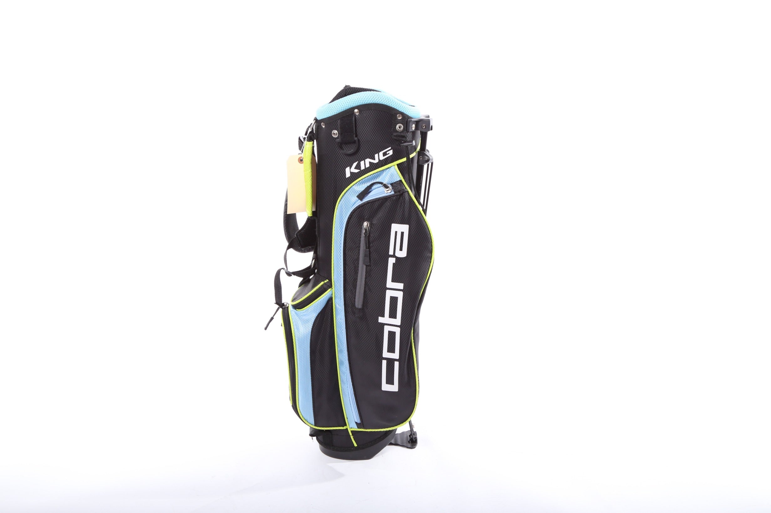 Cobra King Junior Golf Club Set - Right Hand Youth Driver, Fairway Wood, Hybrid, 7 Iron, 9 Iron, Sand Wedge & Putter - Perfect for Young Golfers Learning & Practicing on the Course