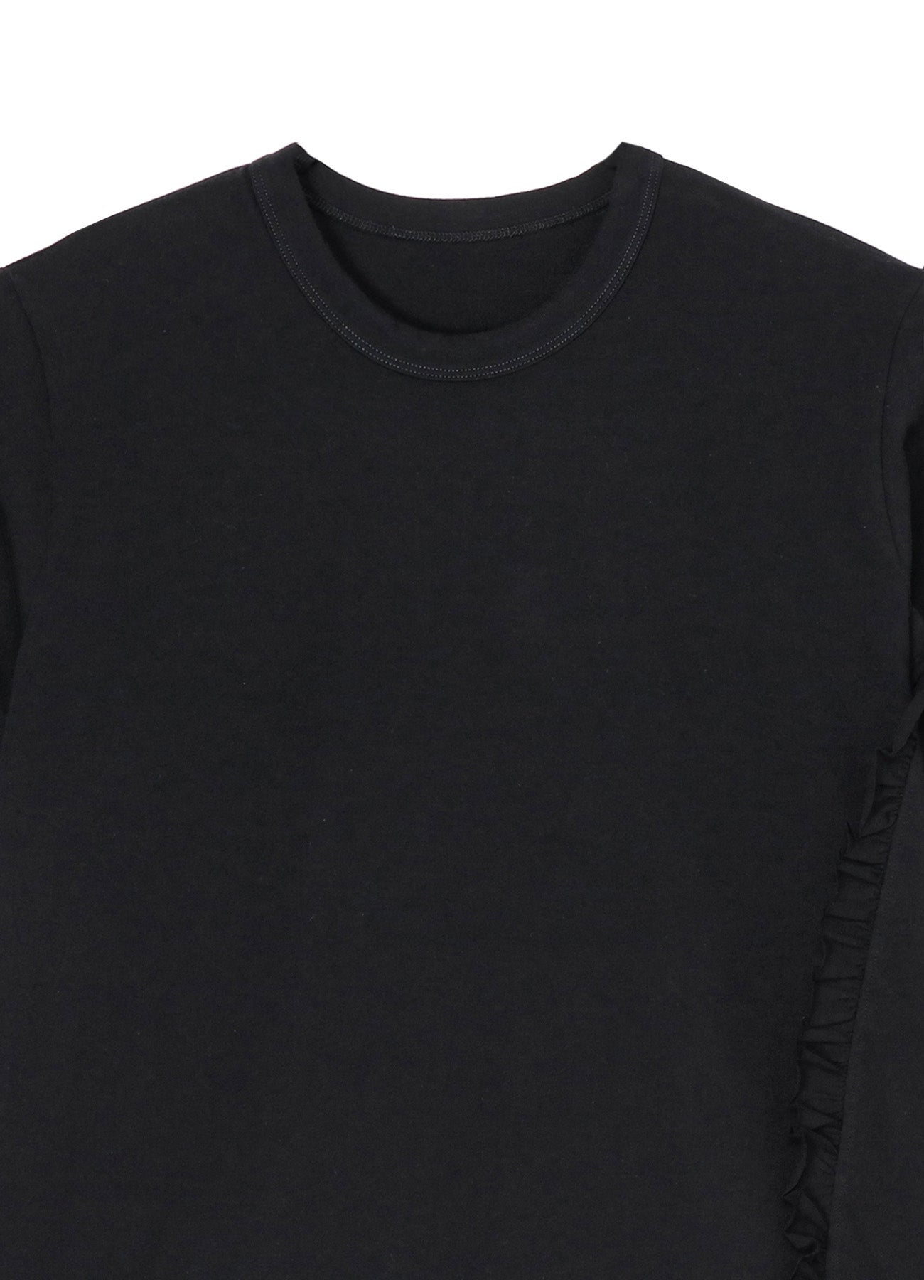 Stylish Cotton Jersey Frill T-Shirts for Women - Soft & Comfortable Casual Tees for Everyday Wear, Outings, and Layering