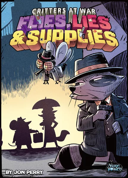 Flies, Lies, and Supplies - Critters at War Board Game | Fun Strategy Game for Family Game Nights & Party Entertainment
