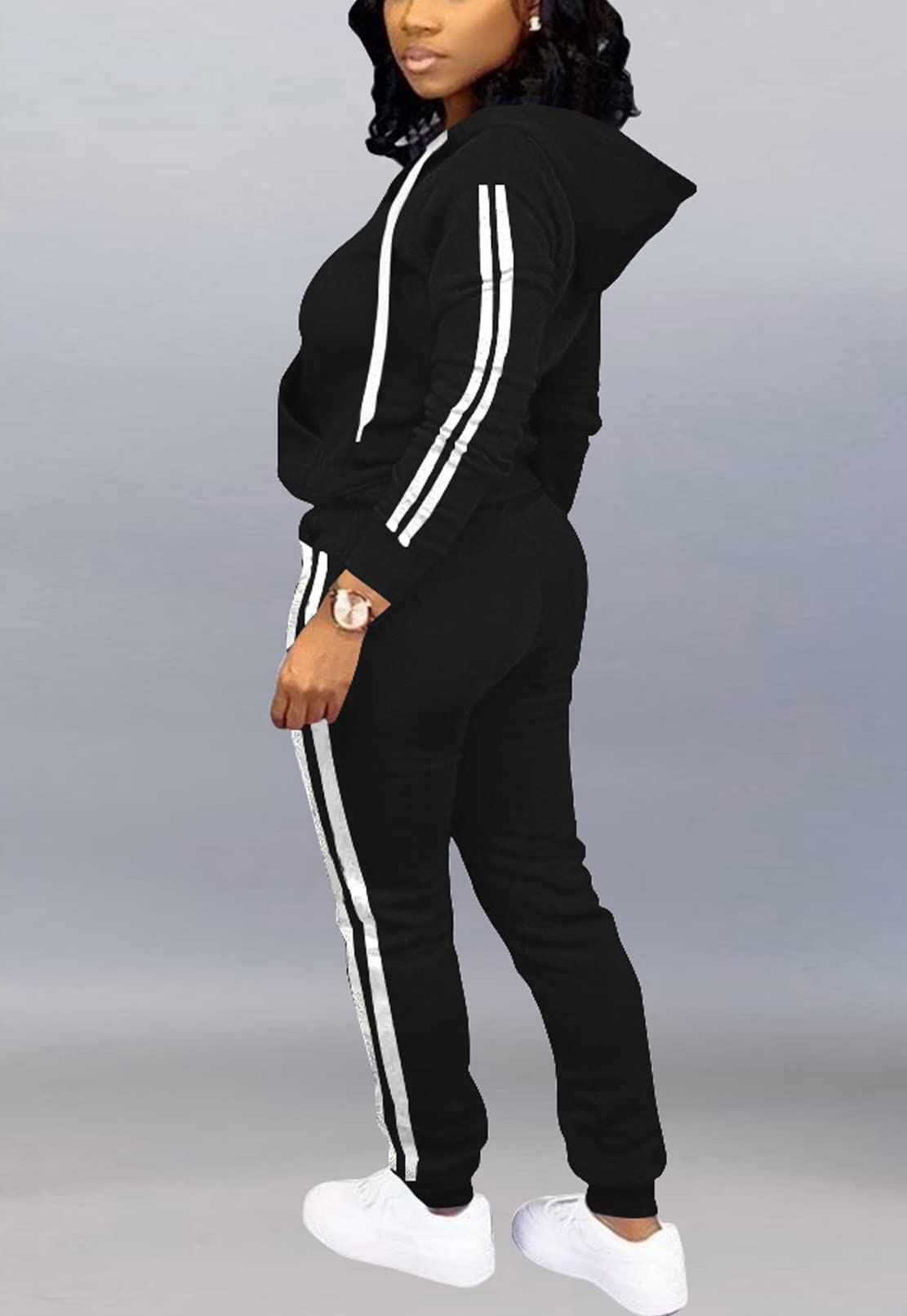 MrKoala Women's 2-Piece Tracksuit Set - Soft Jogging Outfits with Pockets for Workout, Running & Lounge Wear - Perfect for Gym, Yoga & Casual Wear