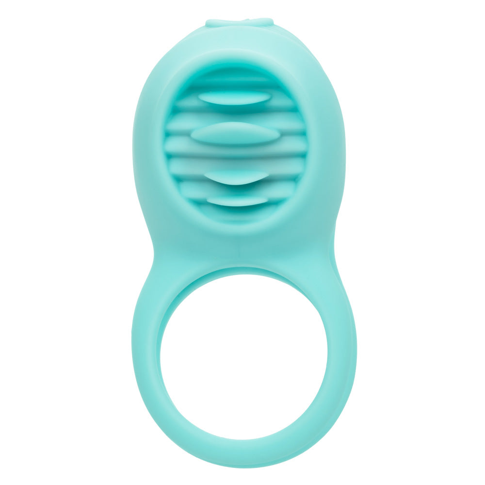 French Kiss Vibrating Cock Ring for Couples - Clitoral & Ball Stimulator - Enhance Intimacy & Pleasure for Romantic Nights & Spicy Moments