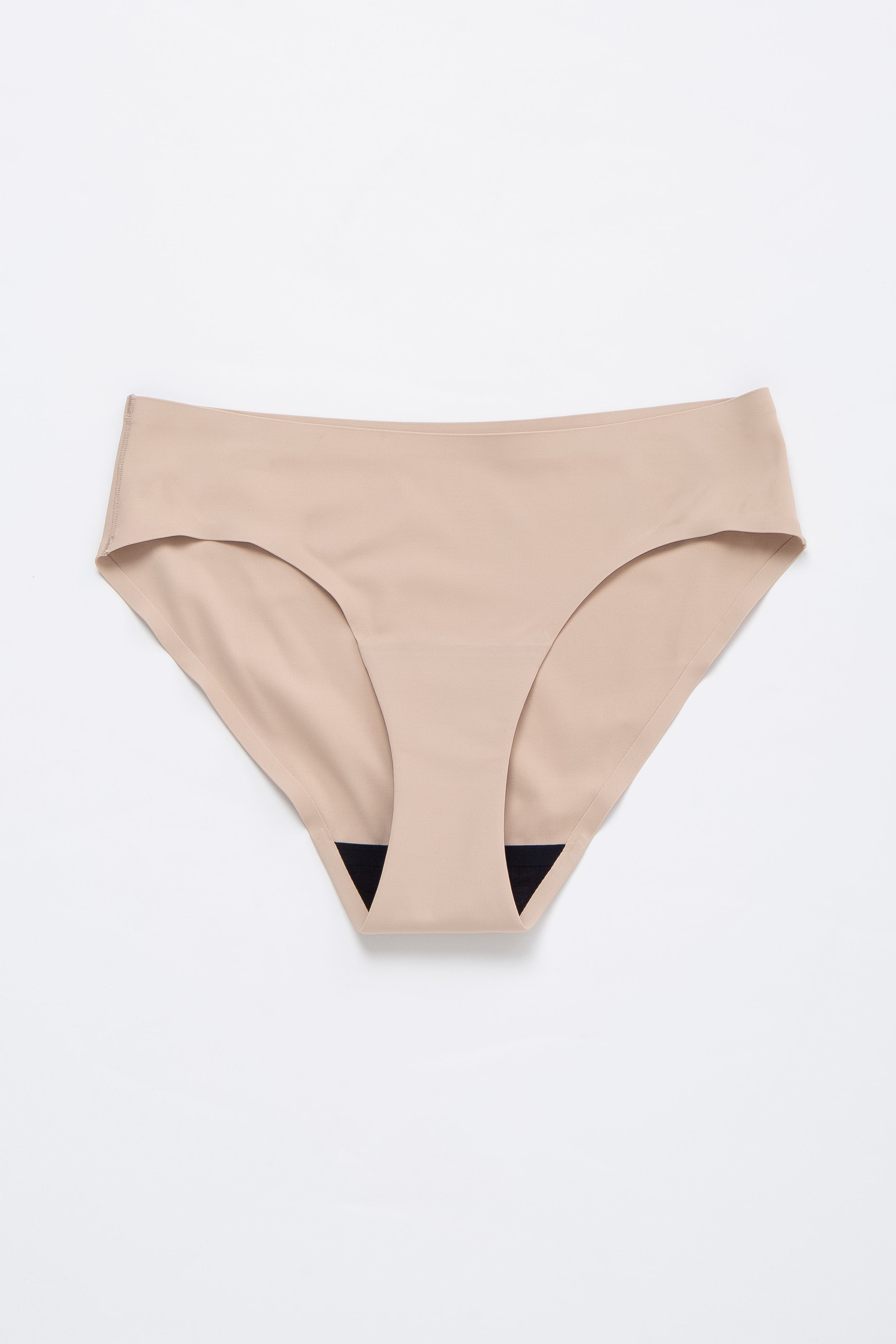 Beige Leakproof Briefs for Women - Moderate Absorbency Incontinence Underwear for Active Lifestyle & Nighttime Protection