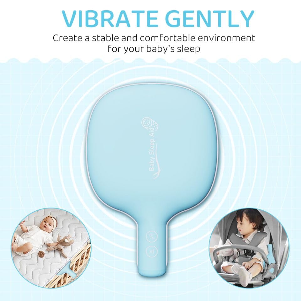 Baby Sleep Soother White Noise Sound Machine - Portable Night Light & Lullaby Player for Nursery, Bedtime & Travel
